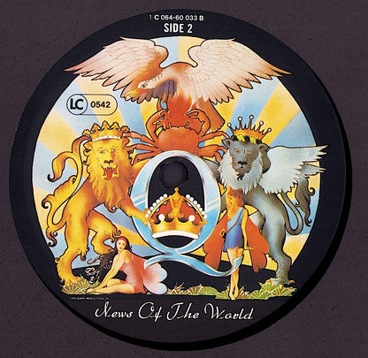 Queen ‎- News Of The World Vinyl LP