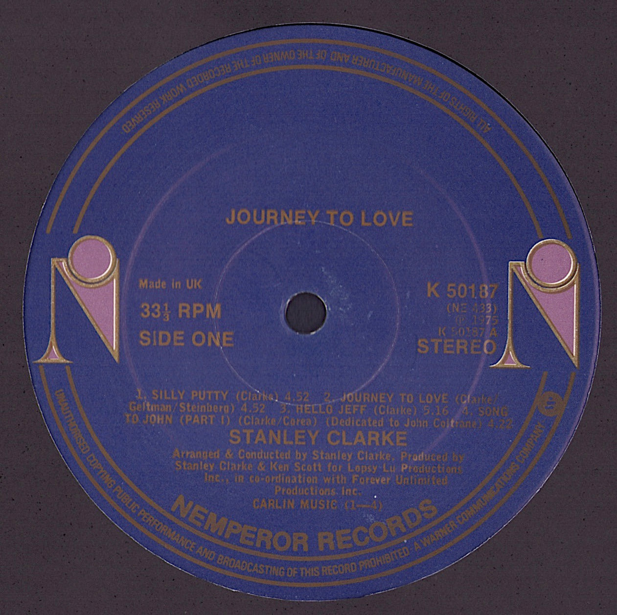 Stanley Clarke – Journey To Love Vinyl LP