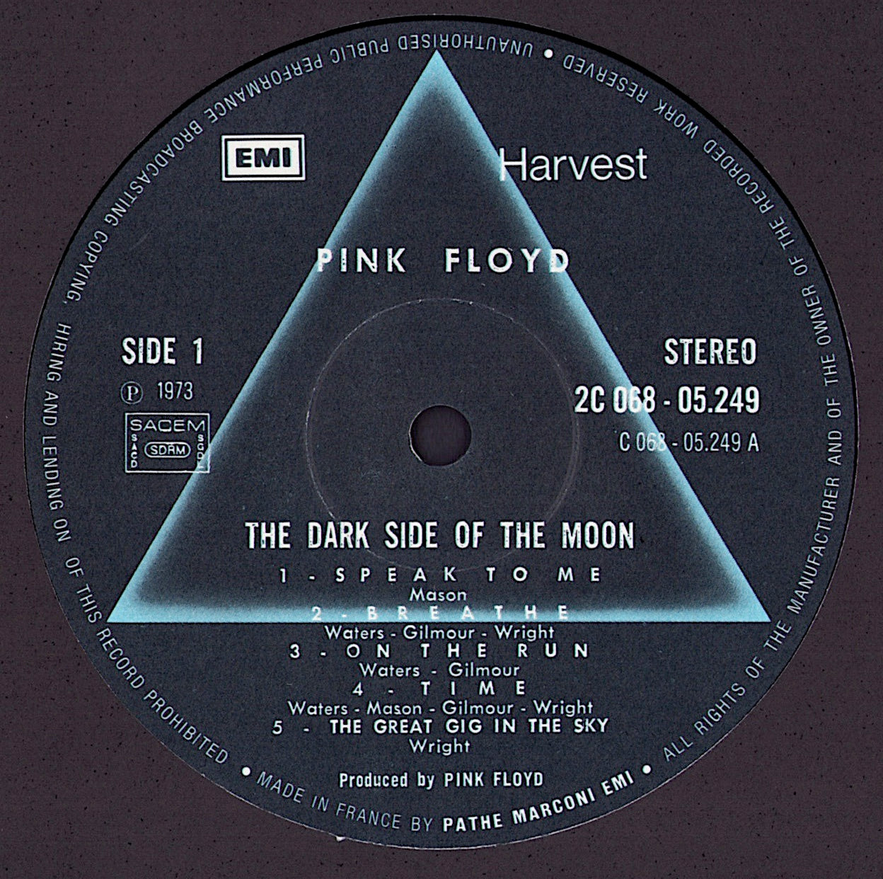 Pink Floyd - The Dark Side Of The Moon