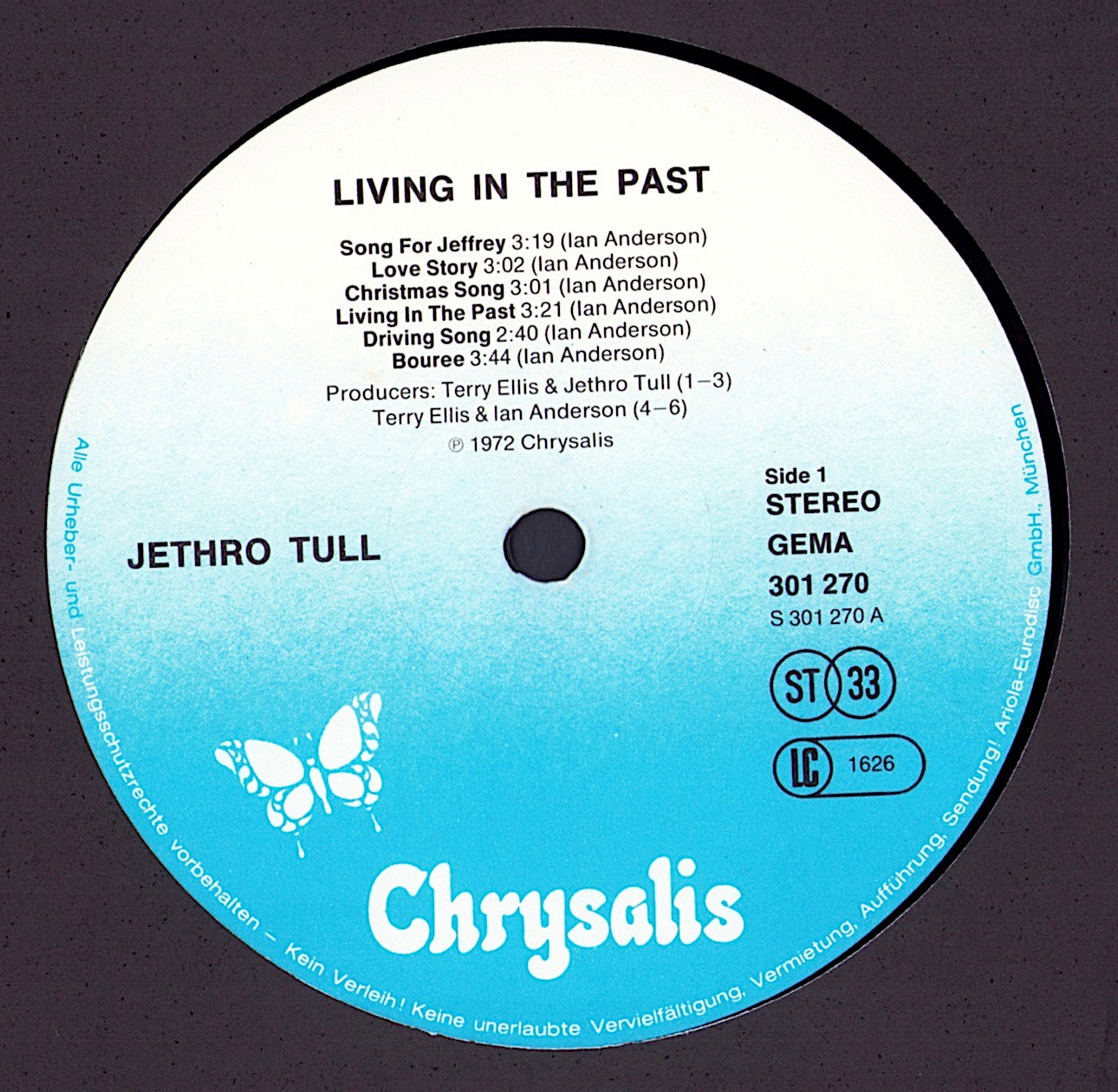 Jethro Tull - Living In The Past