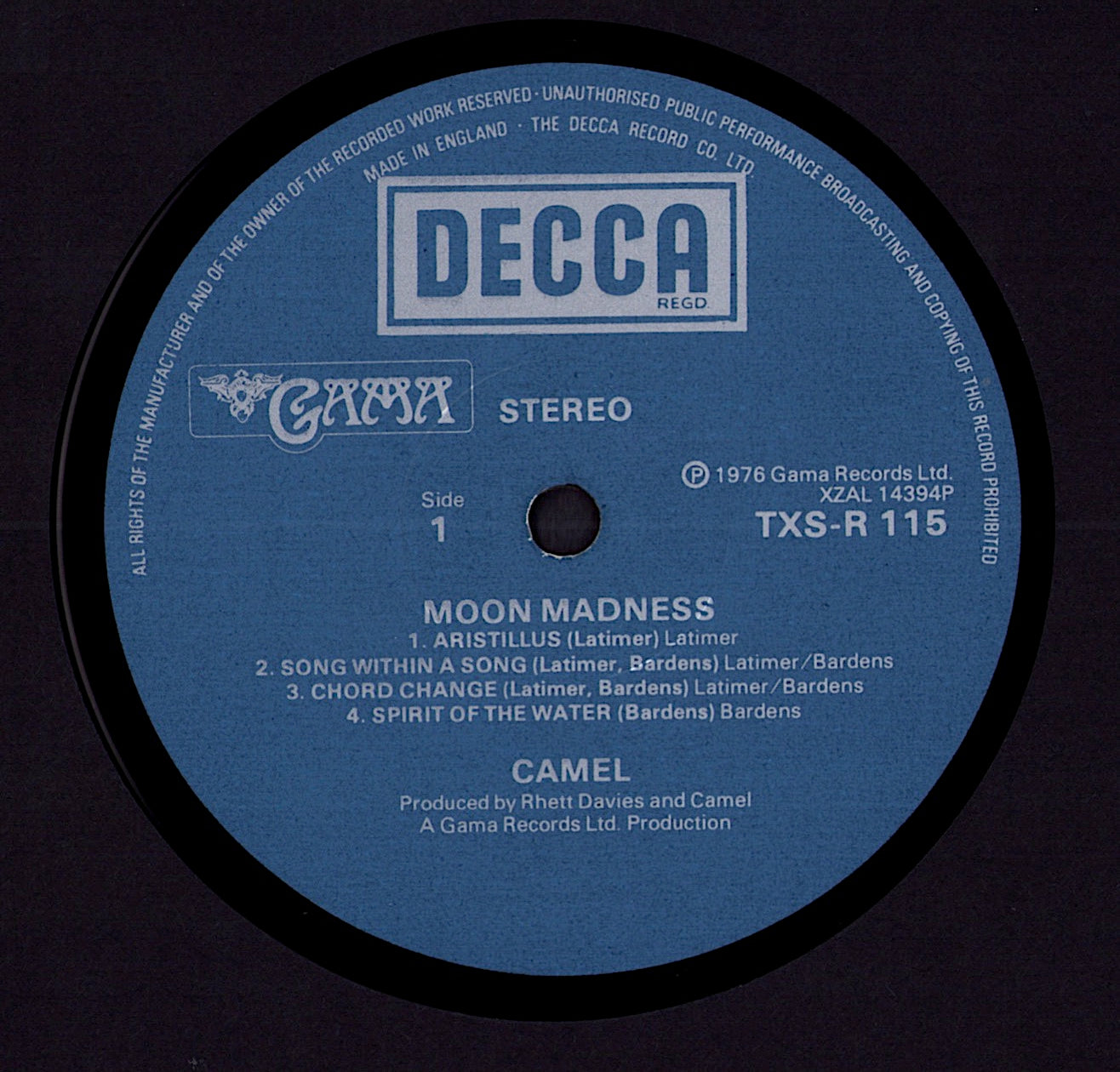 Camel - Moonmadness (Vinyl LP | UK Original | 1976)
