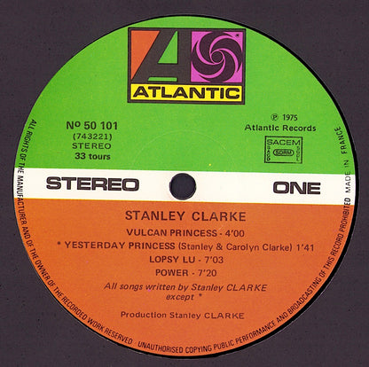 Stanley Clarke – Stanley Clarke Vinyl LP