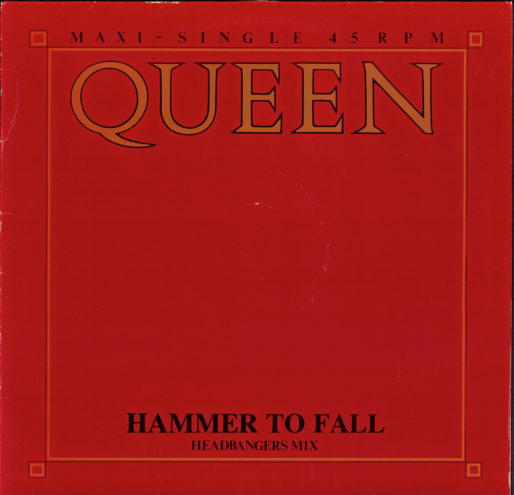 Queen – Hammer To Fall Headbangers Mix Vinyl 12"