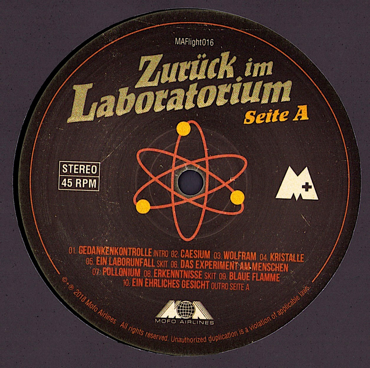 Morlockko Plus - Zurück Im Laboratorium Vinyl LP Limited Edition