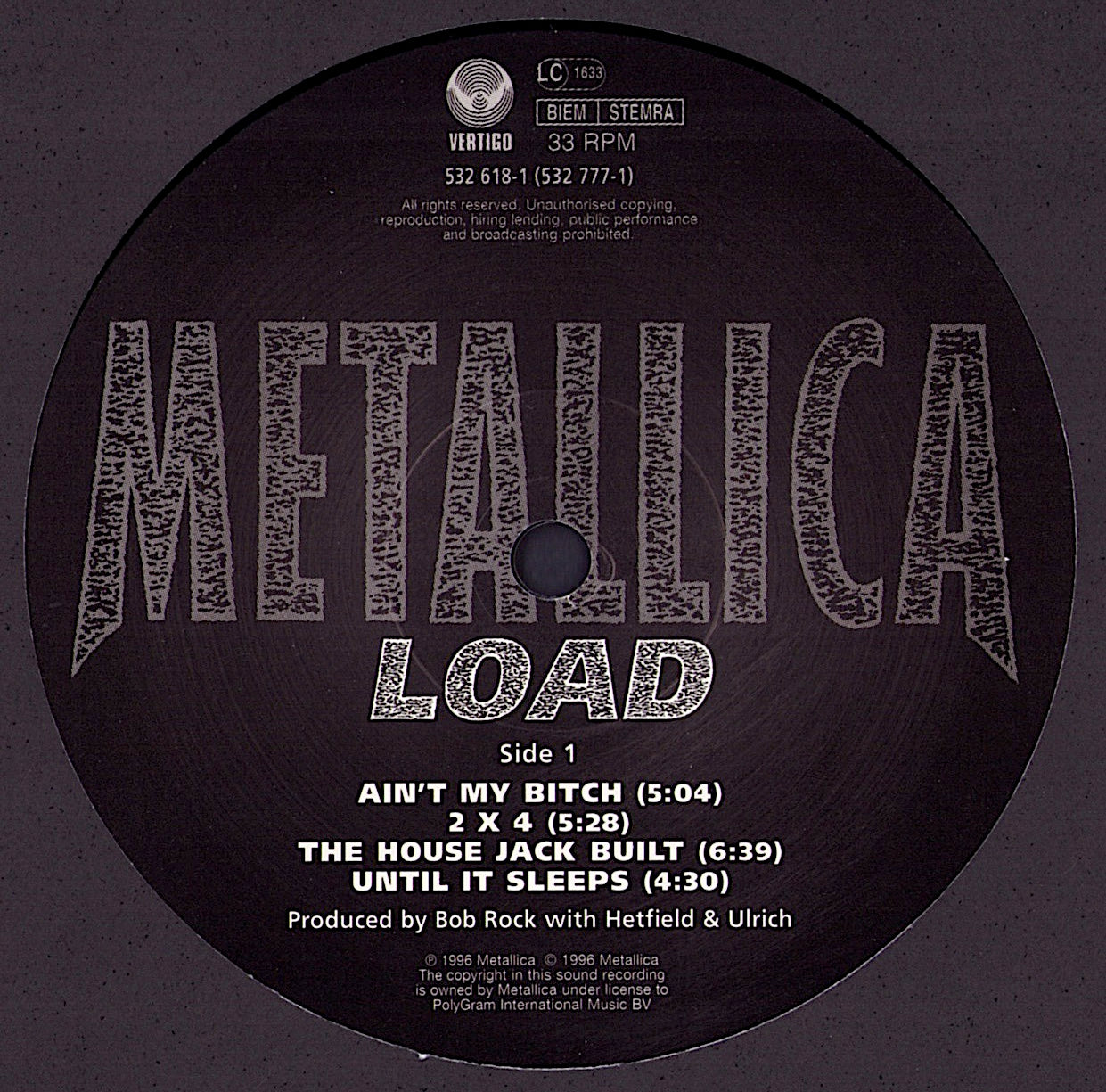 Metallica - Load Vinyl 2LP