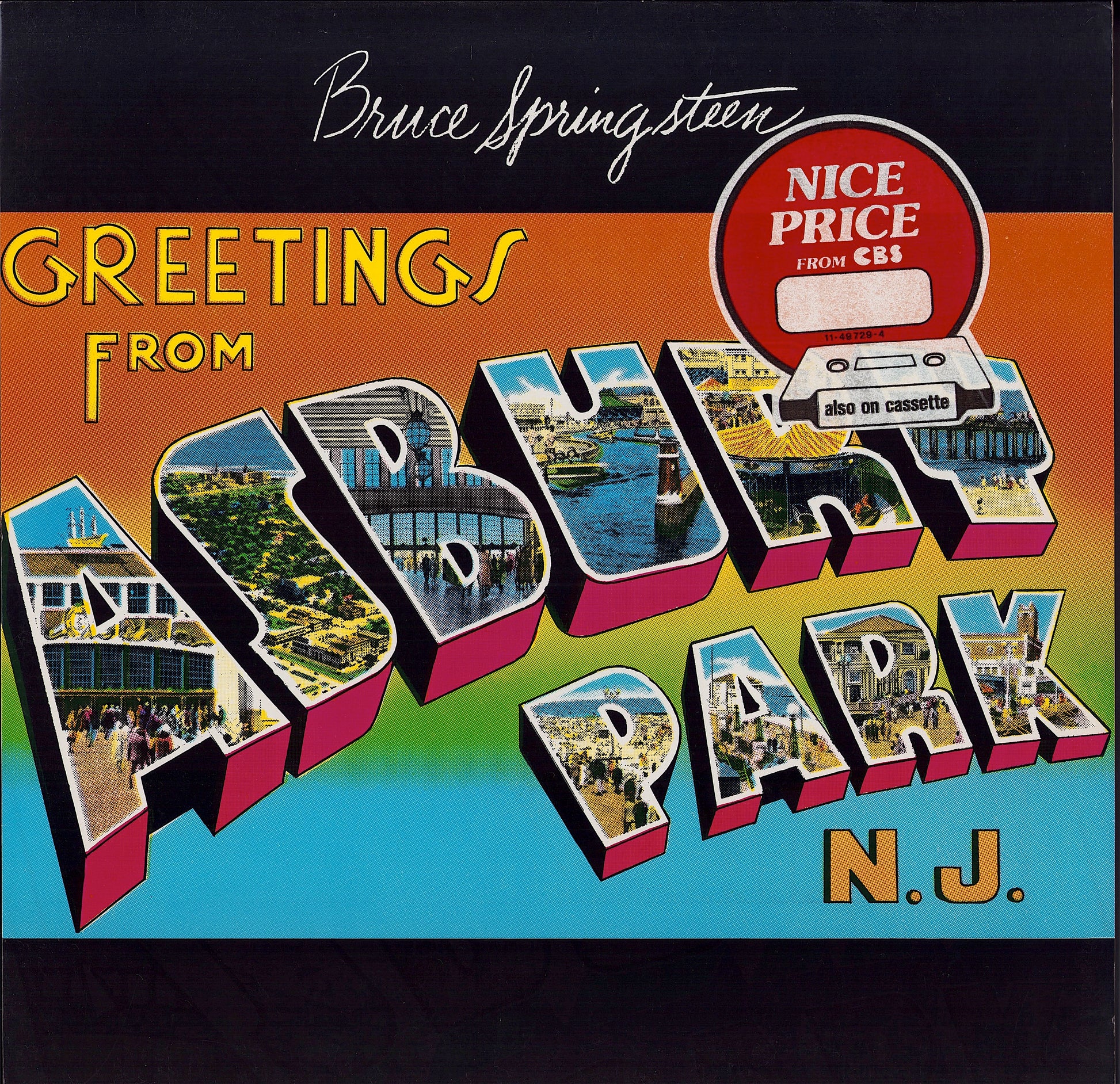 Bruce Springsteen ‎- Greetings From Asbury Park N.J. (Vinyl LP)