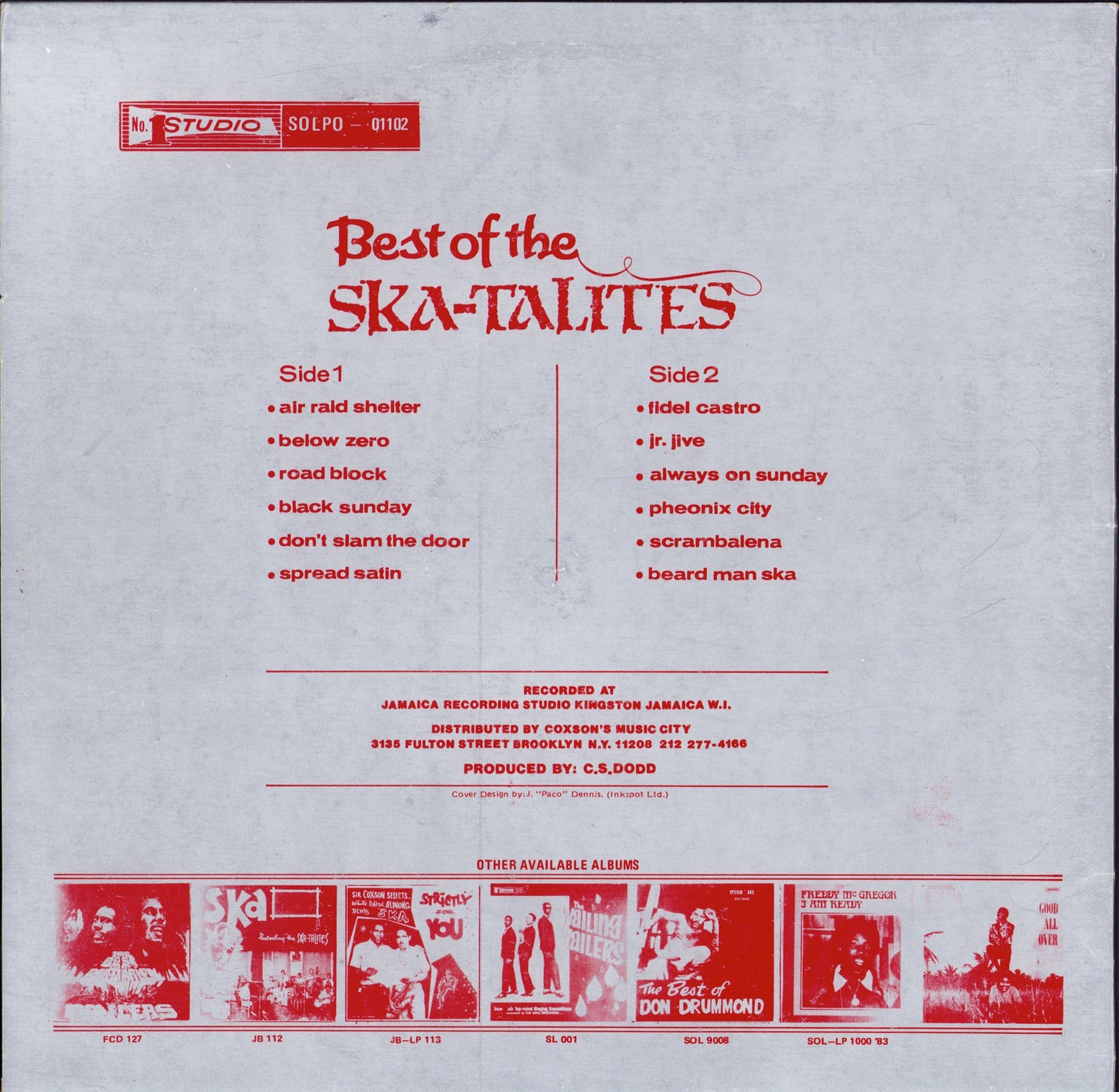 The Skatalites - Best Of The Skatalites