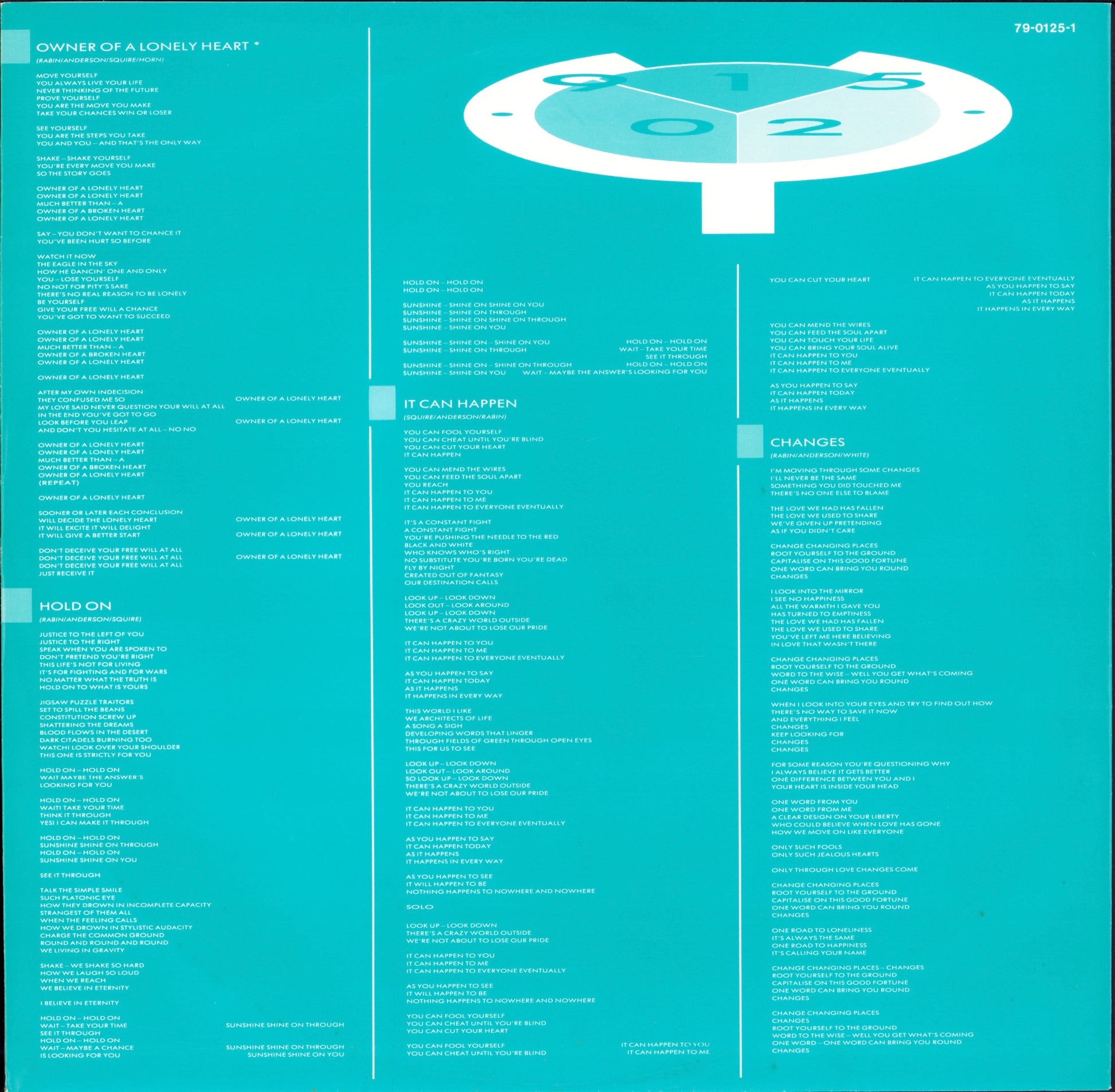 Yes - 90125 Vinyl LP