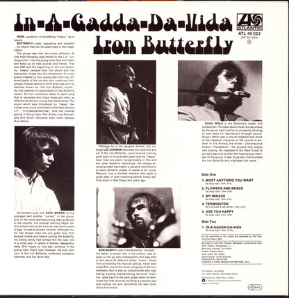 Iron Butterfly - In-A-Gadda-Da-Vida Vinyl LP