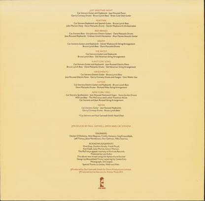 Cat Stevens - Back To Earth Vinyl LP