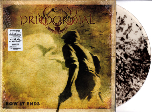 Primordial – How It Ends Clear Black Dust Vinyl 2LP Limited Edition