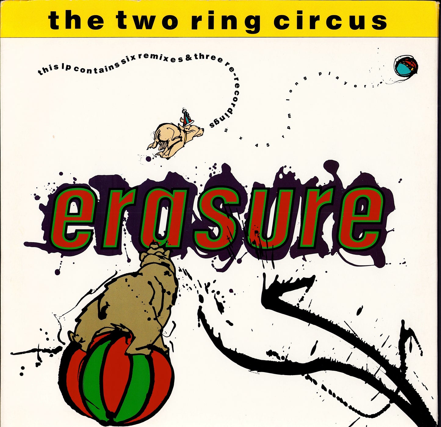 Erasure - Drama! Remix Vinyl 12" | UK Original | 1989 Kopie