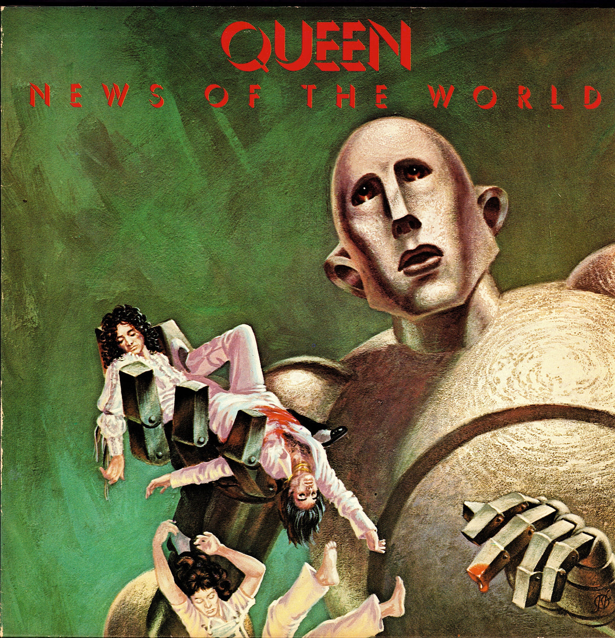 Queen - News Of The World Vinyl LP | UK Original | 1977 Kopie