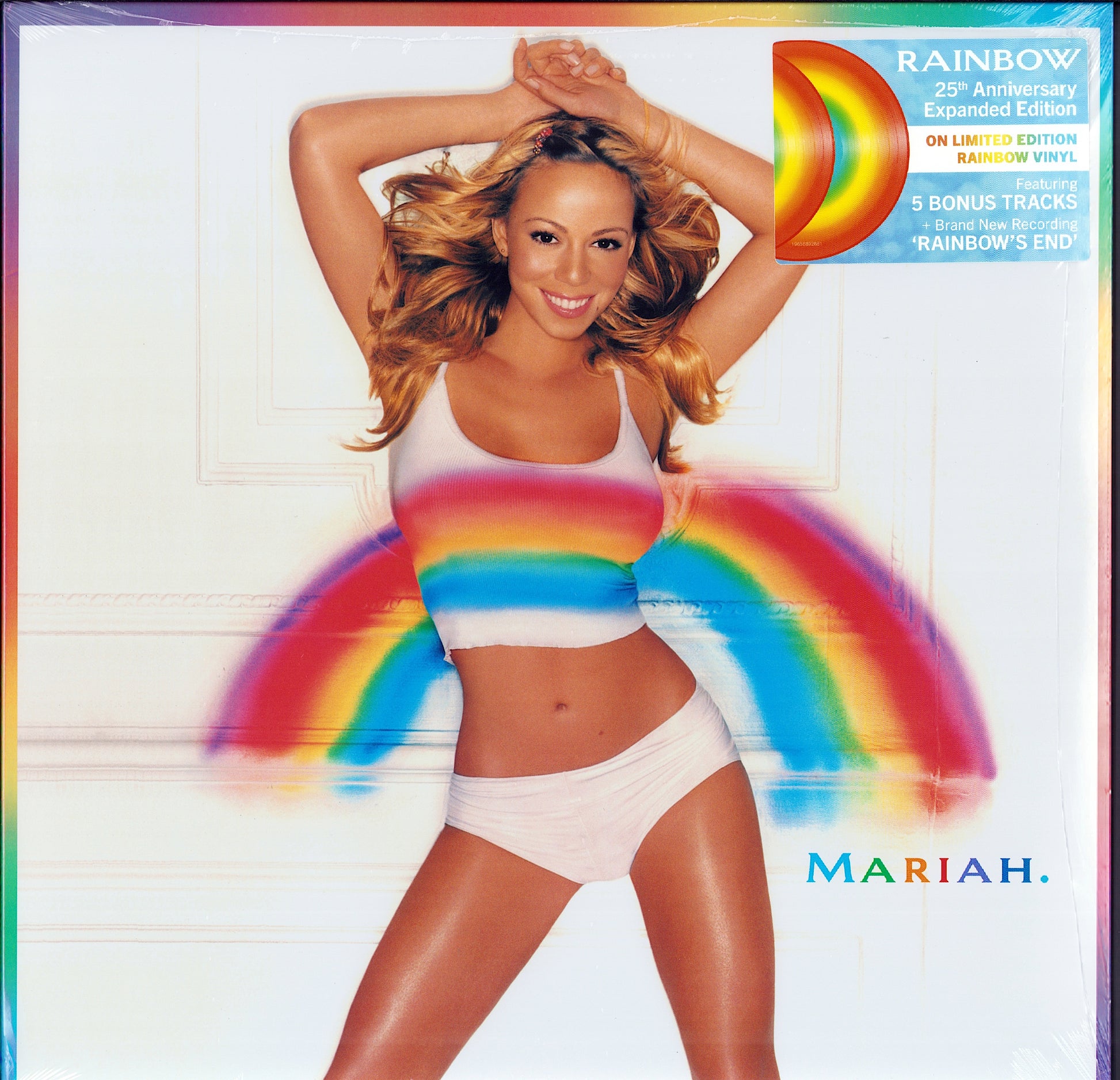 Mariah Carey – Rainbow Picture Disc Vinyl 2LP 25th Anniversary Edition