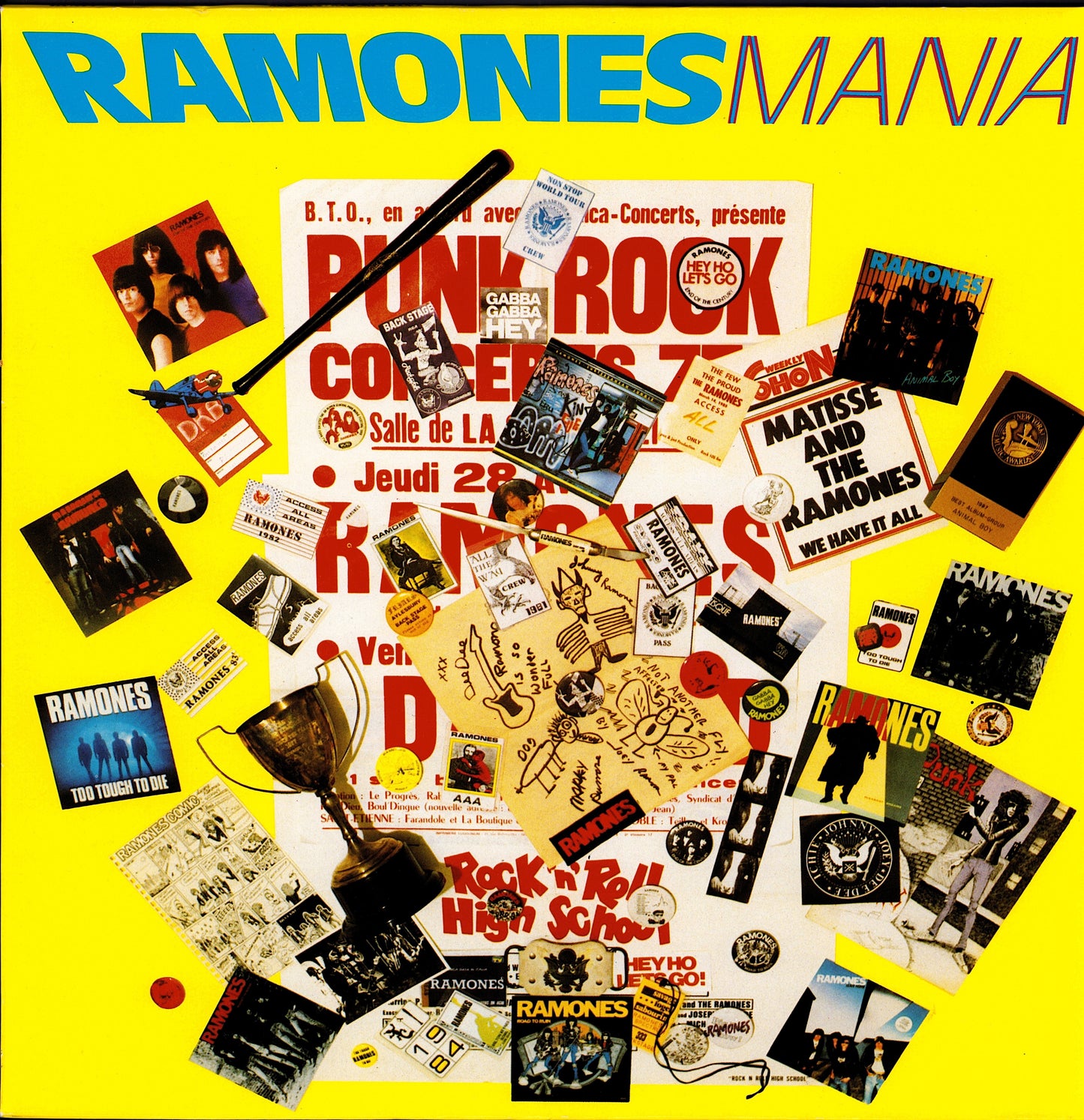 Ramones - Ramones Mania Vinyl 2LP | EU Original | 1988