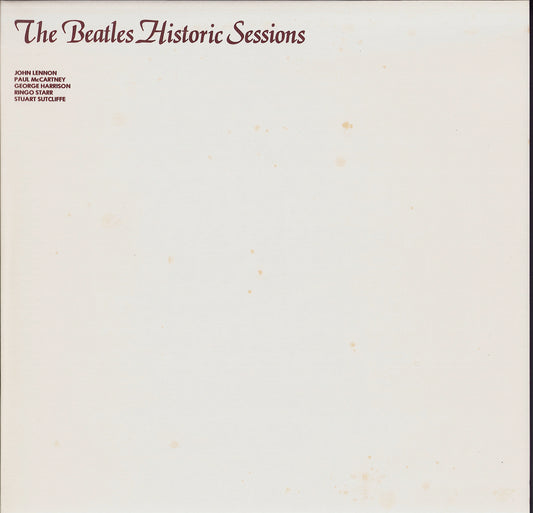 The Beatles ‎- Historic Sessions Vinyl 2LP UK