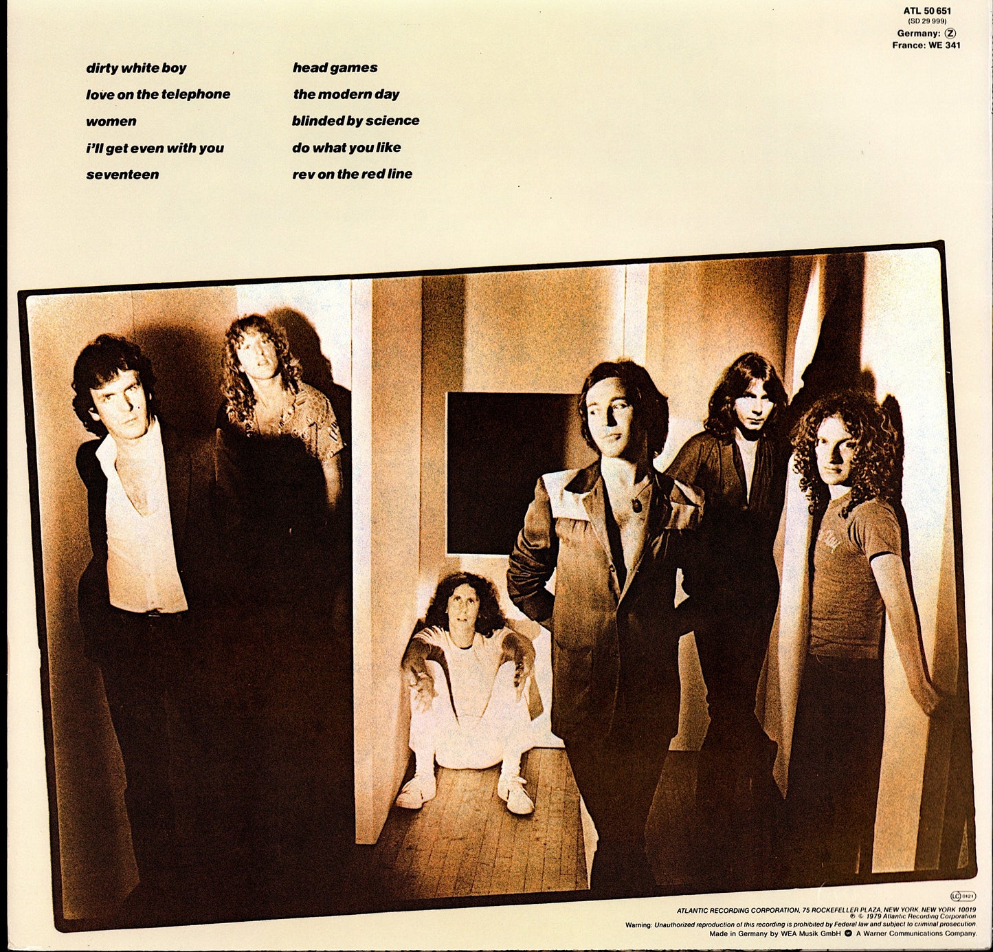 Foreigner - Head Games (Vinyl LP | DE Original | 1979)