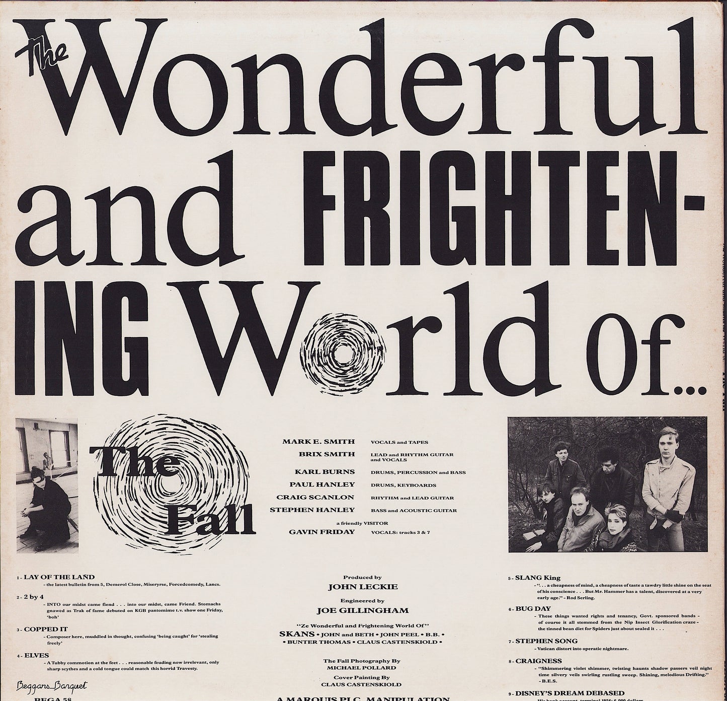 The Fall ‎- The Wonderful And Frightening World Of... Vinyl LP