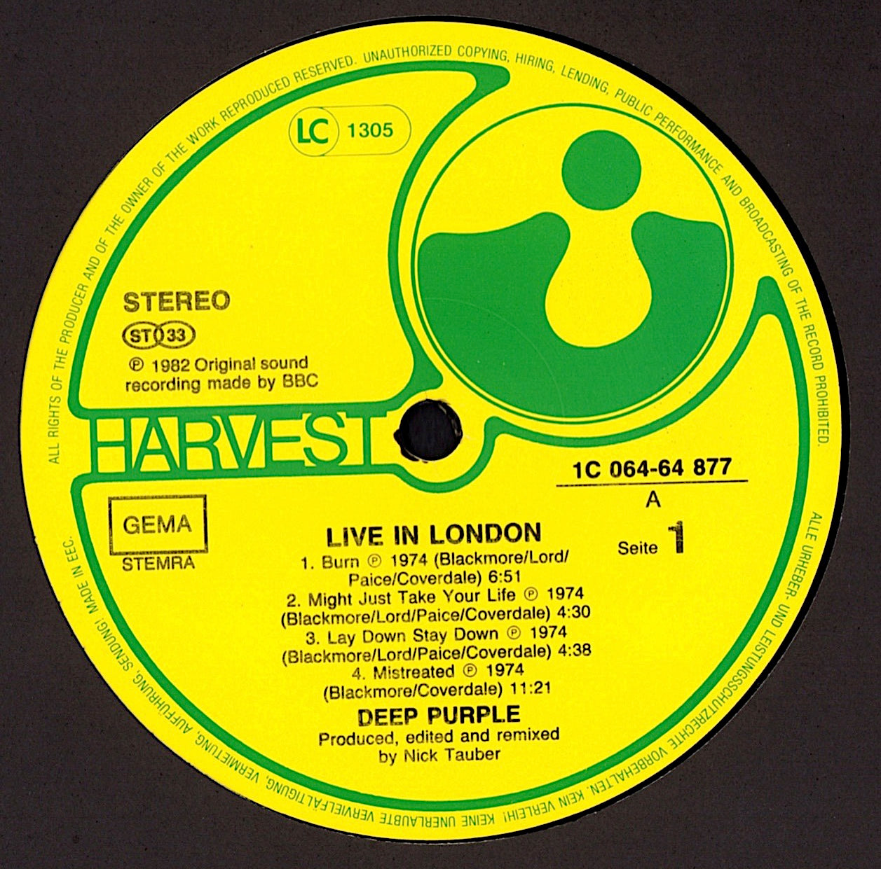 Deep Purple - Collection Vinyl LP Kopie