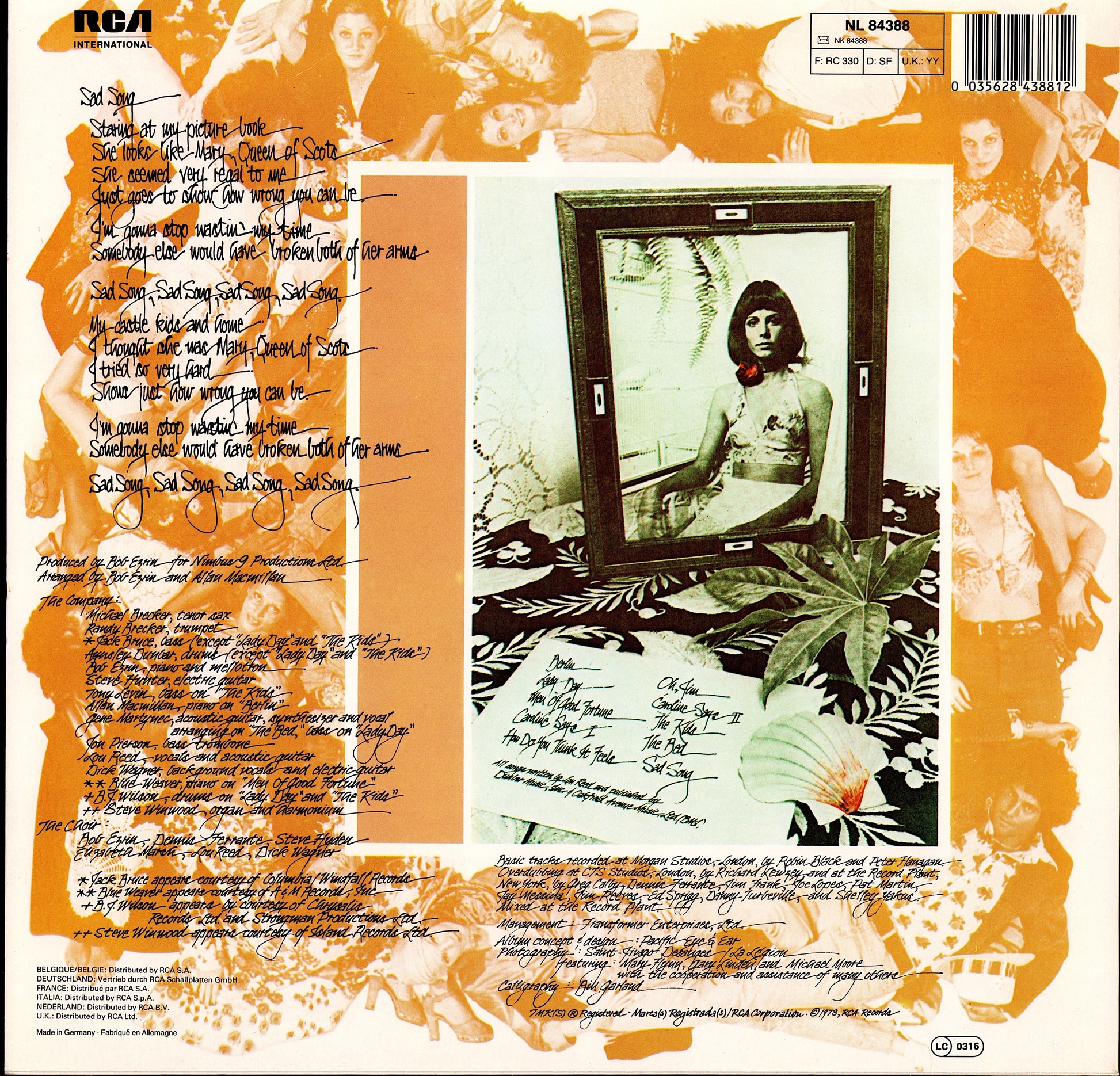 Lou Reed – Berlin Vinyl LP