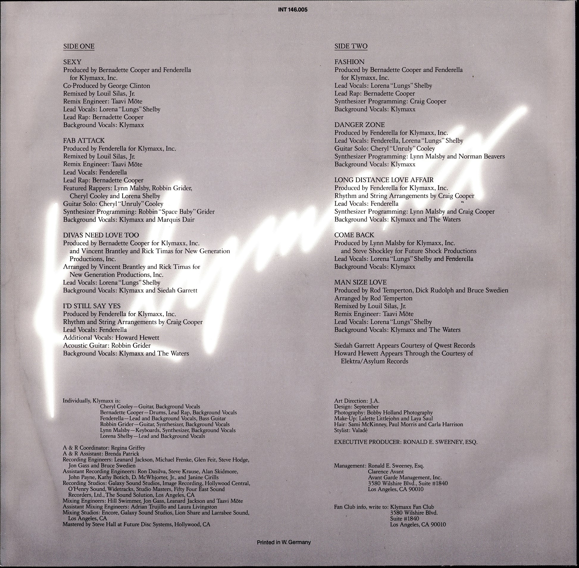 Klymaxx – Klymaxx Vinyl LP