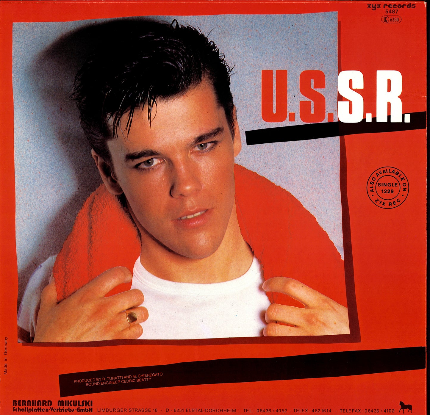 Eddy Huntington ‎- U.S.S.R. Vinyl 12" Maxi-Single Kopie