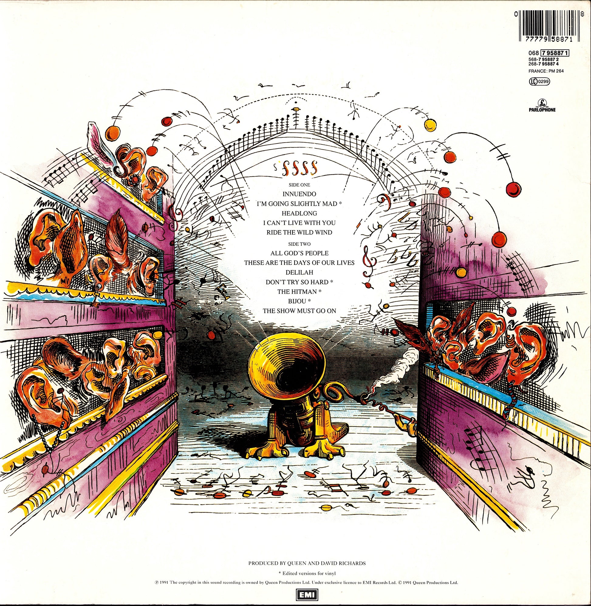 Queen - The Miracle Vinyl LP Kopie