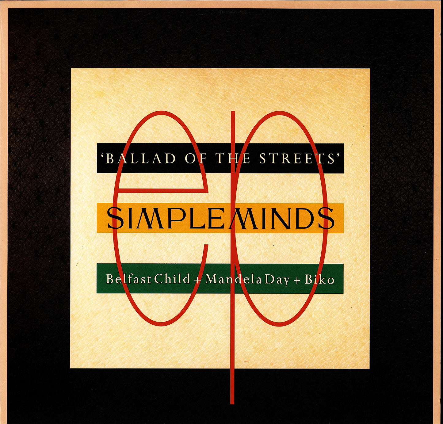 Simple Minds - Ballad Of The Streets Vinyl 12" Maxi-Single