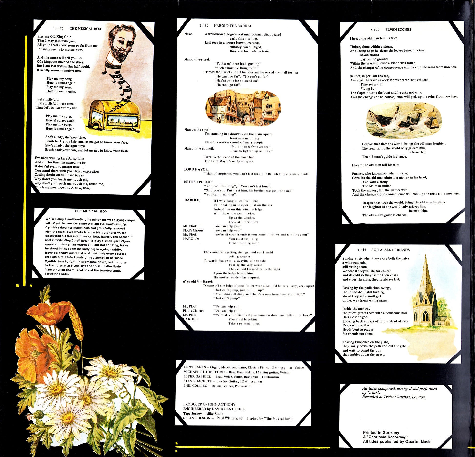 Genesis – Nursery Cryme Vinyl LP