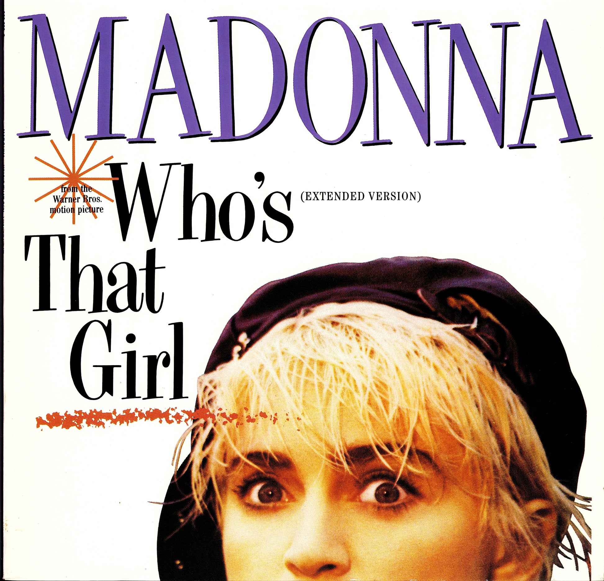 Madonna - Who's That Girl Extended Version Vinyl 12" Maxi-Single