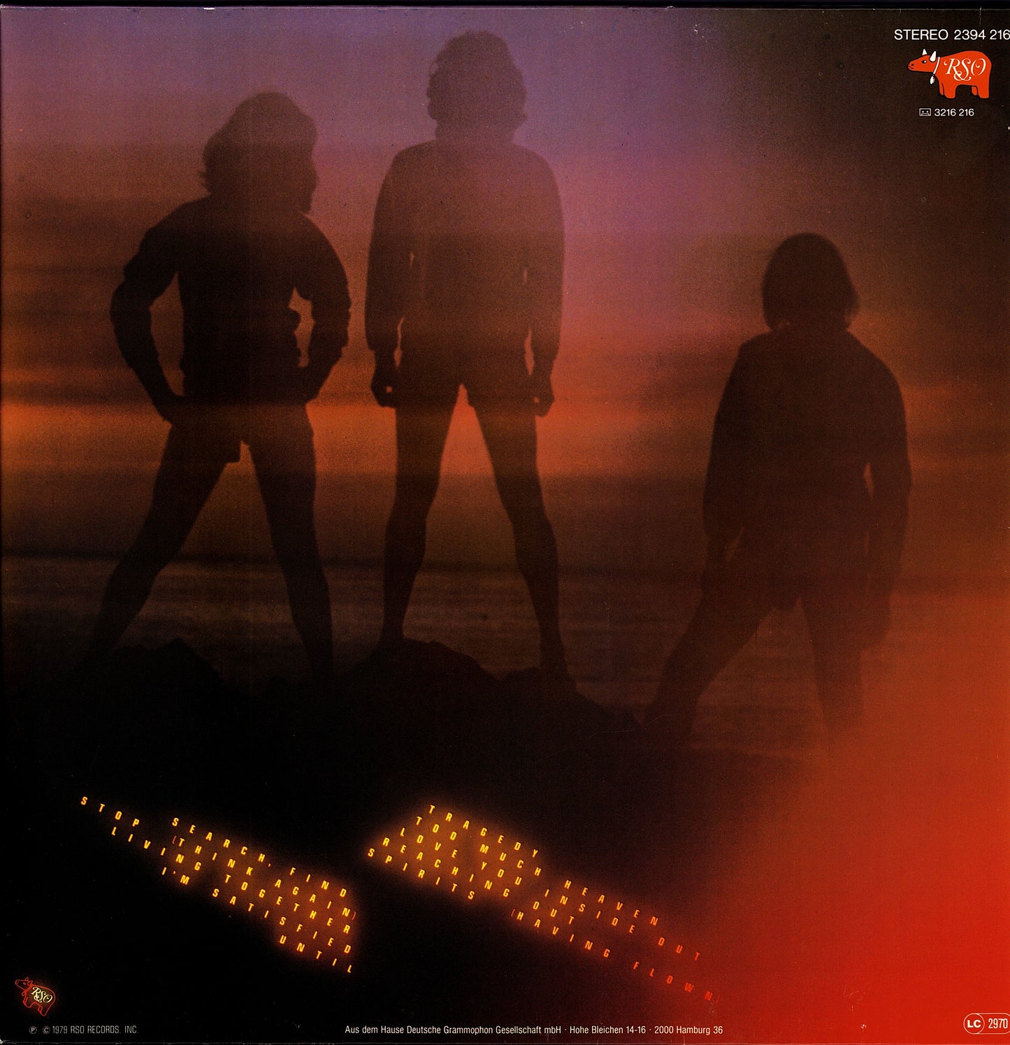 Bee Gees - Spirits Having Flown Vinyl LP Kopie