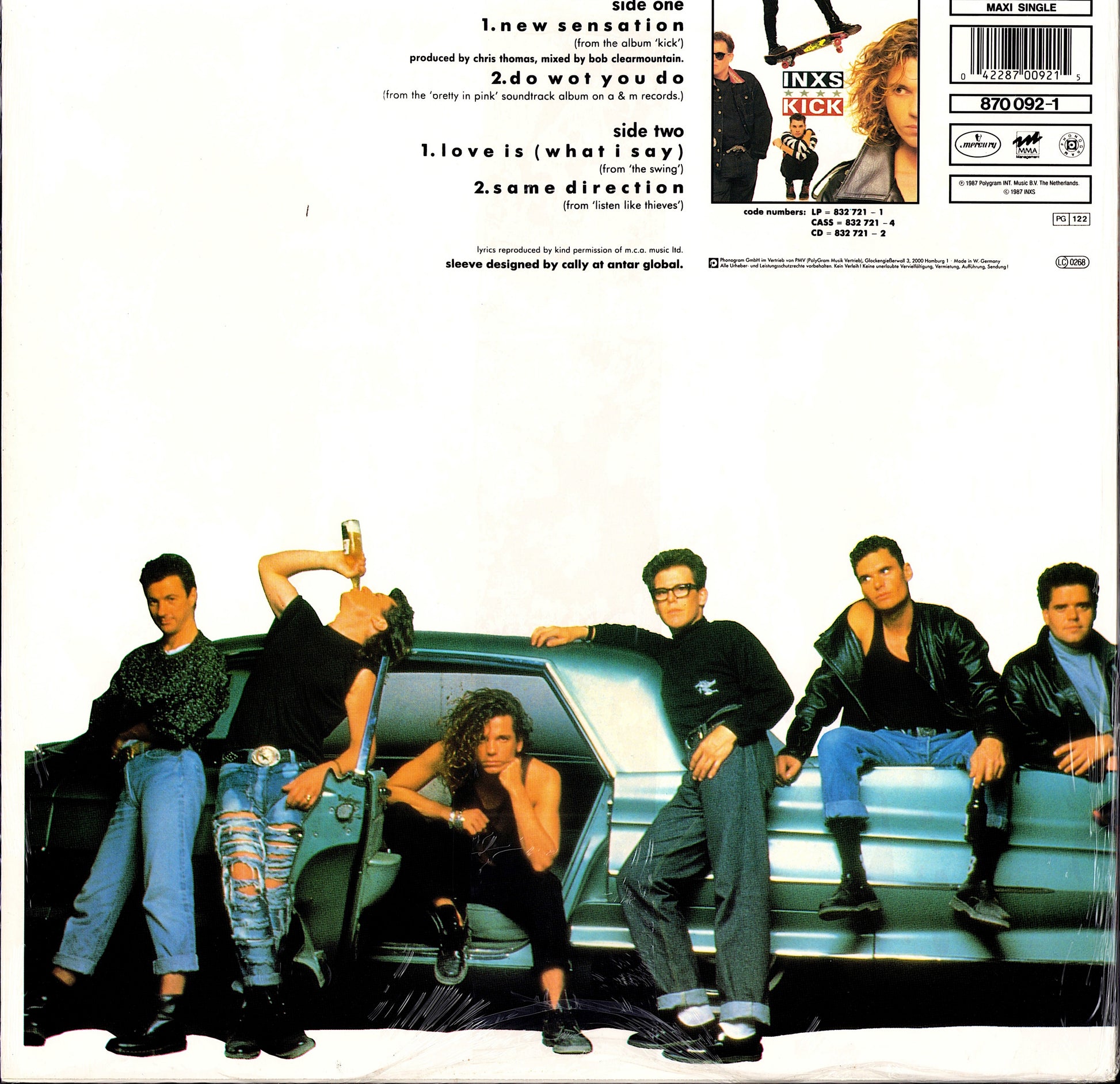 INXS ‎- New Sensation Remix Vinyl 12" Maxi-Single Kopie