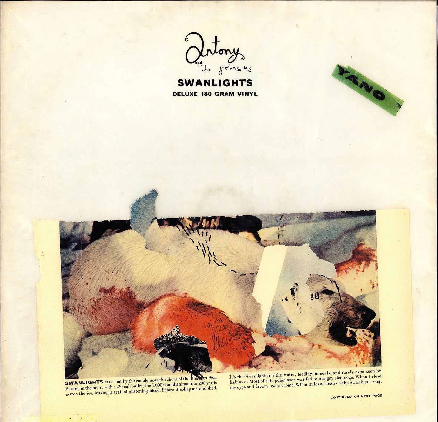 Antony And The Johnsons – Swanlights - Deluxe Edition Vinyl LP