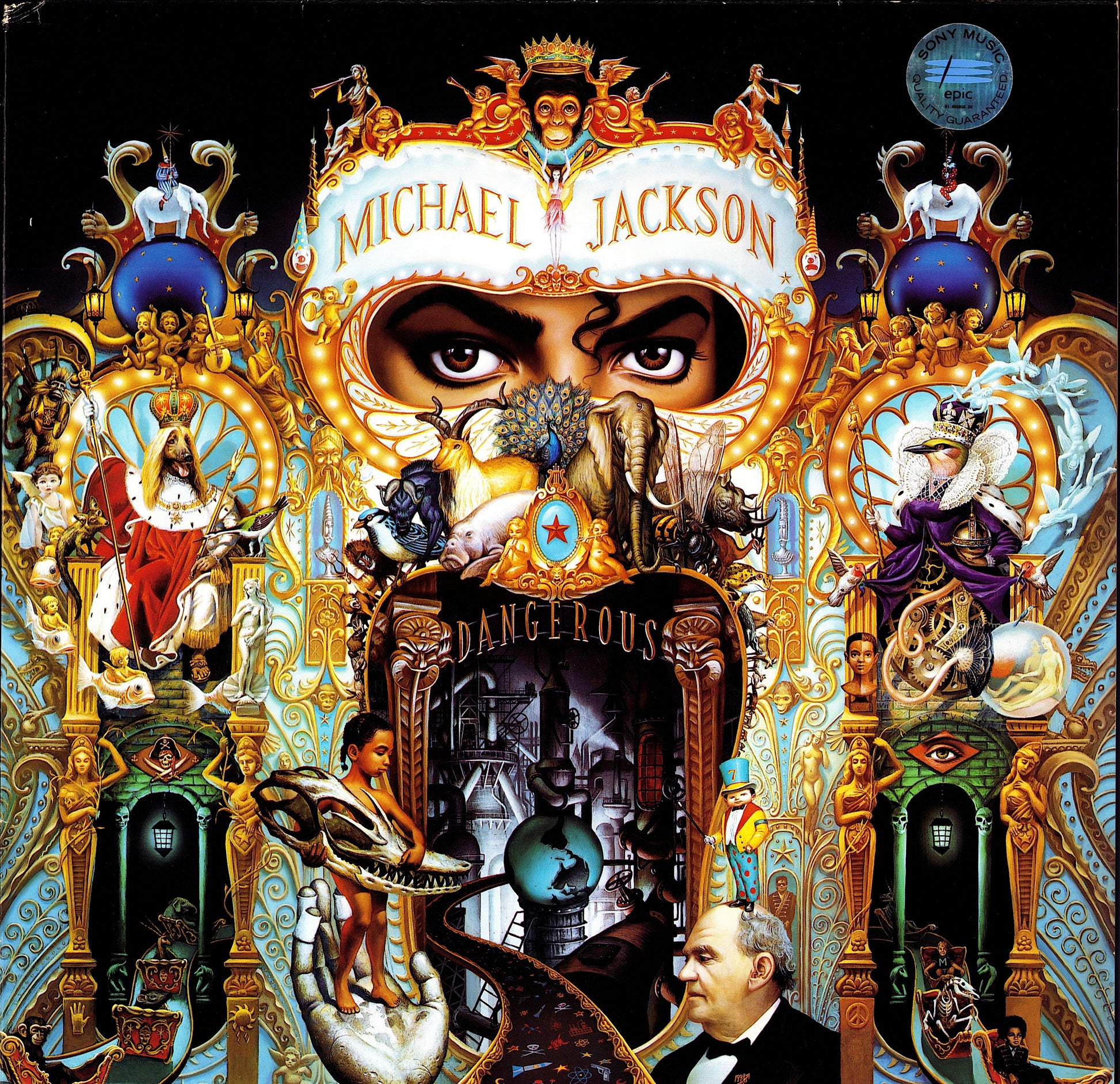 Michael Jackson ‎– Dangerous Vinyl 2LP Kopie