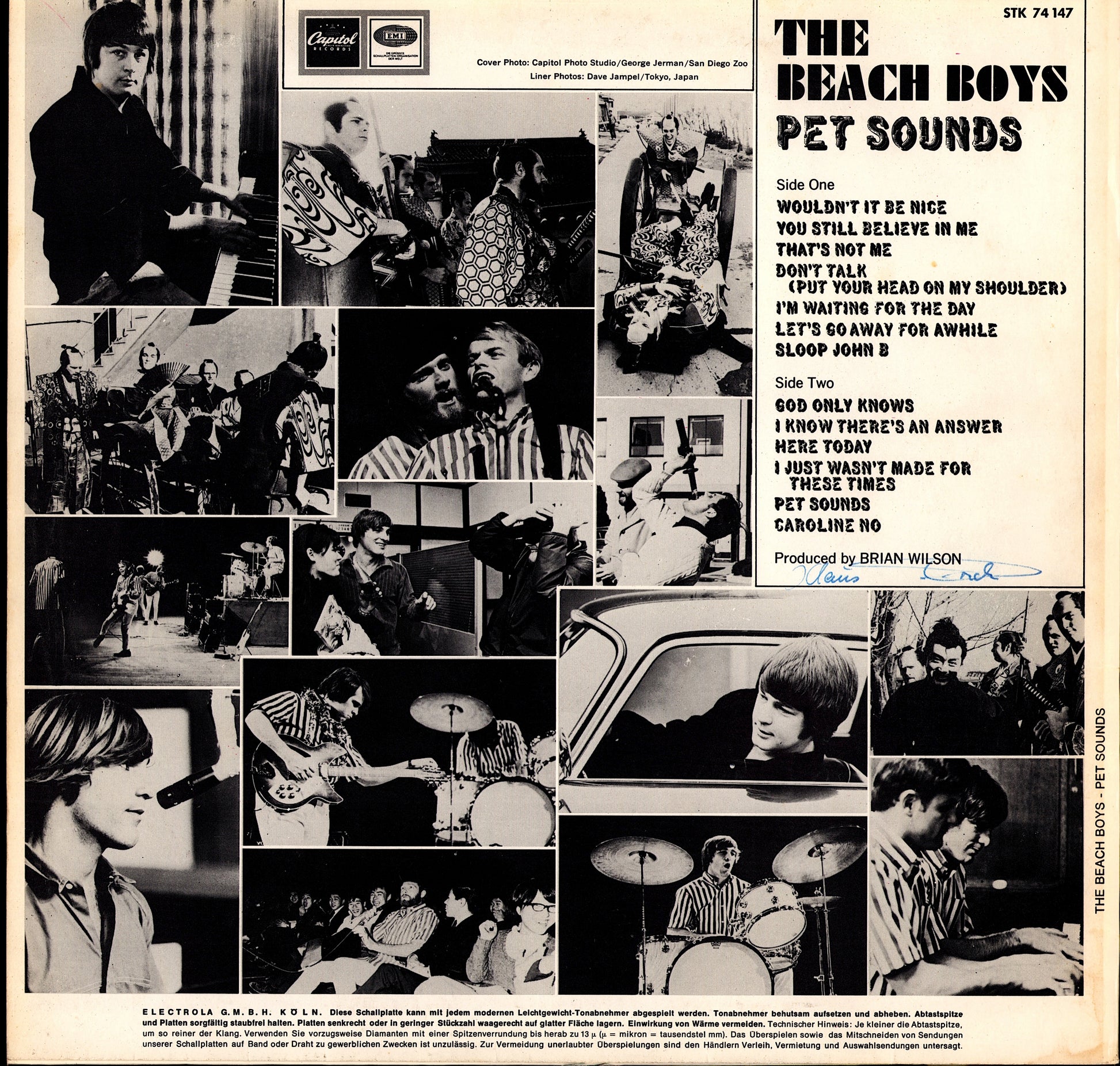 The Beach Boys – Pet Sounds Vinyl LP