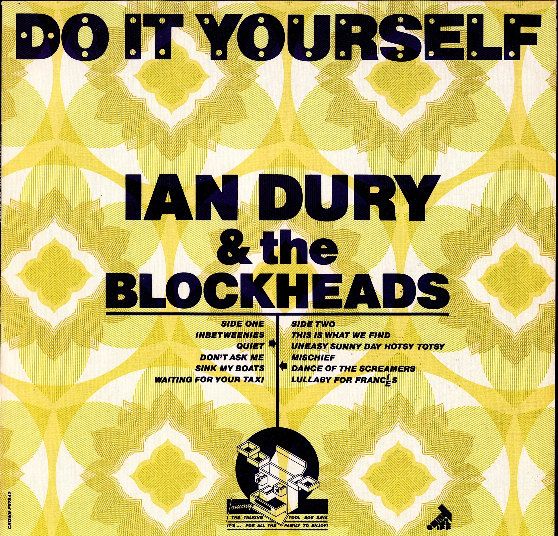 Ian Dury & The Blockheads - Do It Yourself Vinyl LP