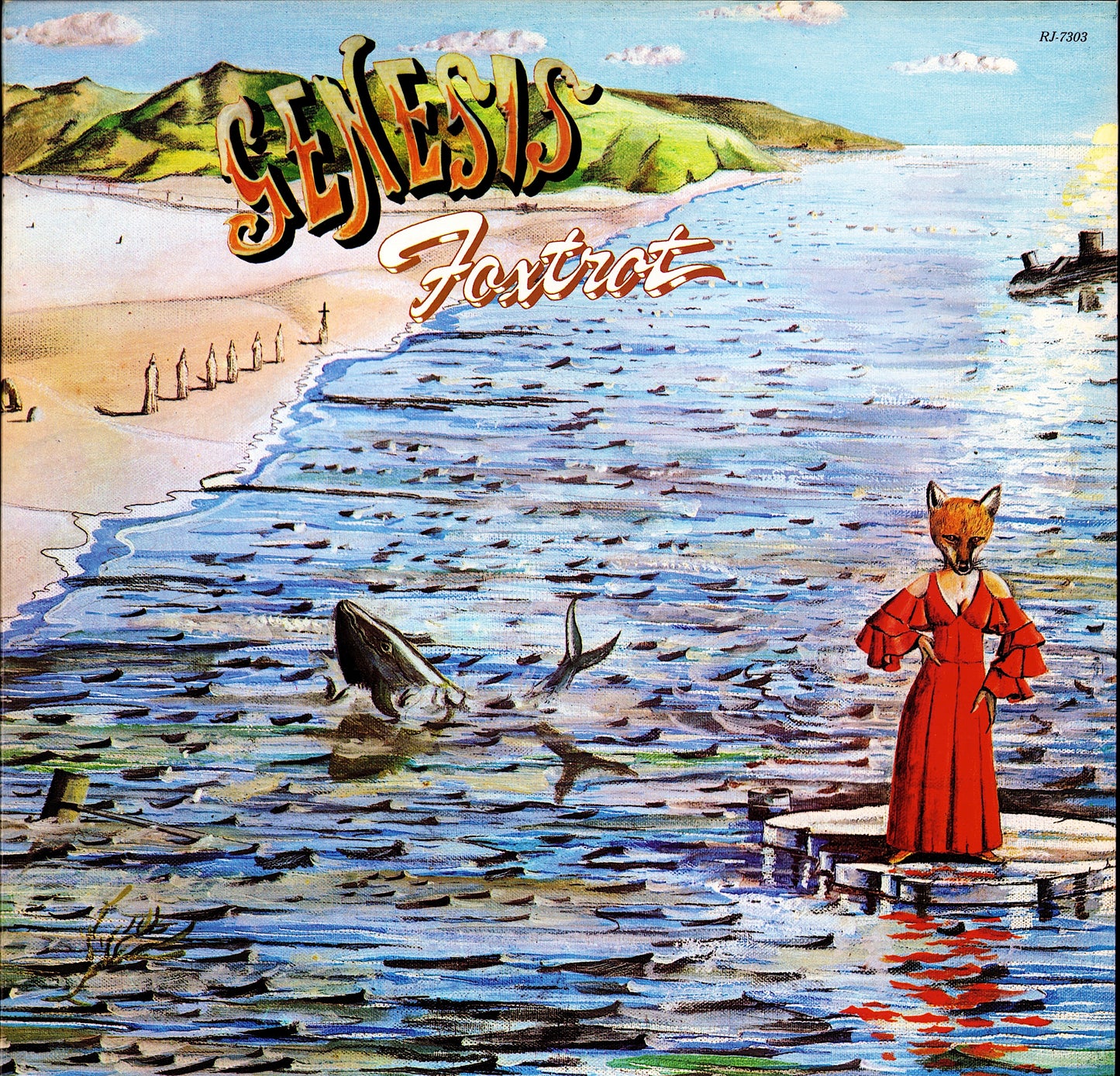 Genesis - Foxtrot Vinyl LP Kopie