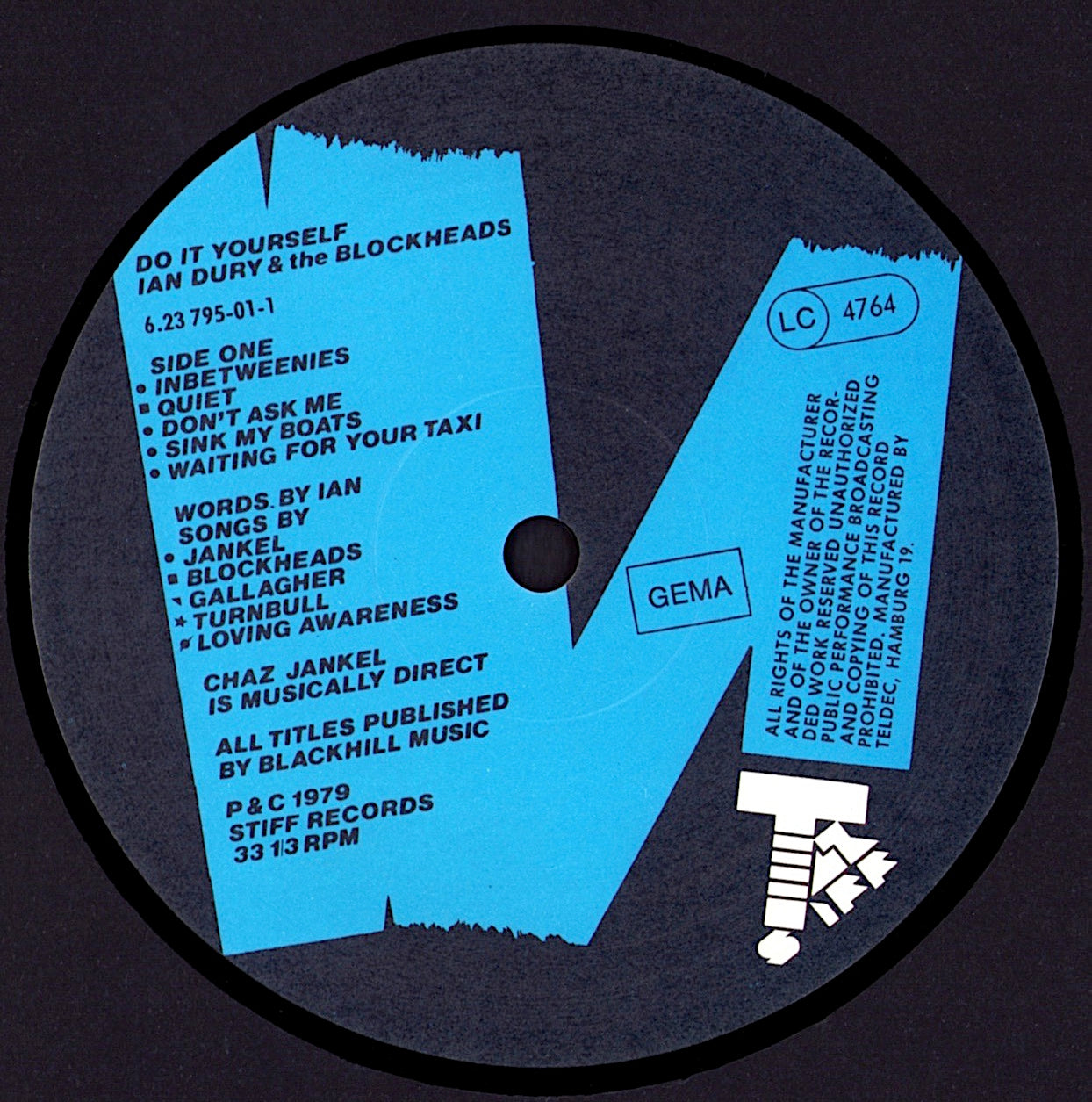 Ian Dury & The Blockheads - Do It Yourself Vinyl LP