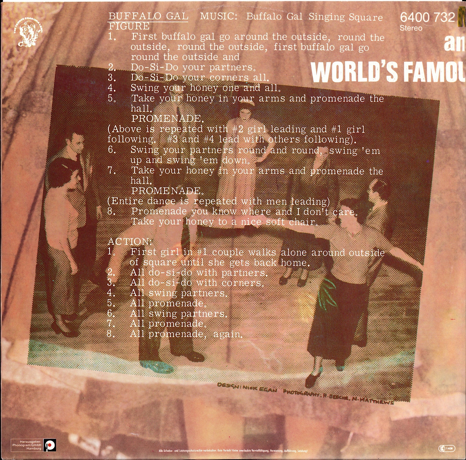 Malcolm McLaren And The World's Famous Supreme Team - Buffalo Gals Special Stereo Scratch Mix Vinyl 12" Maxi-Single