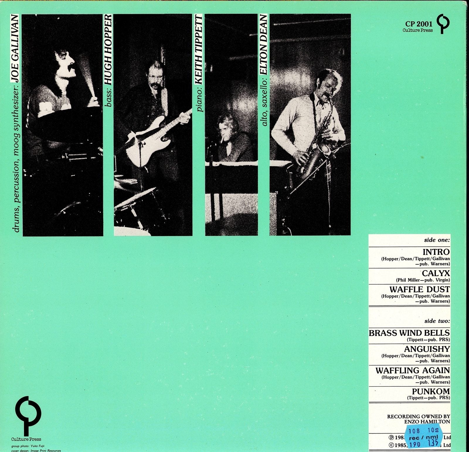 Brian Eno - Before And After Science Vinyl LP Kopie