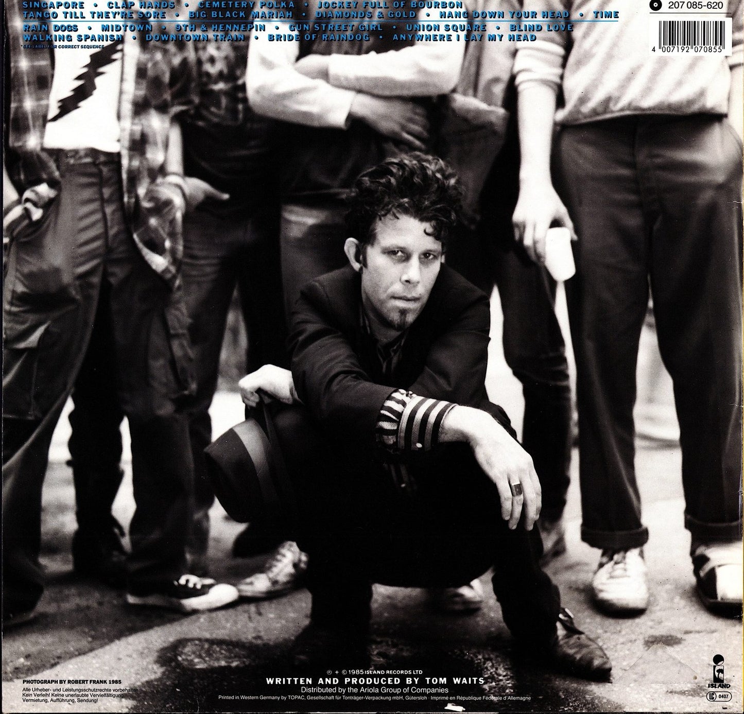 Tom Waits - Rain Dogs Vinyl LP