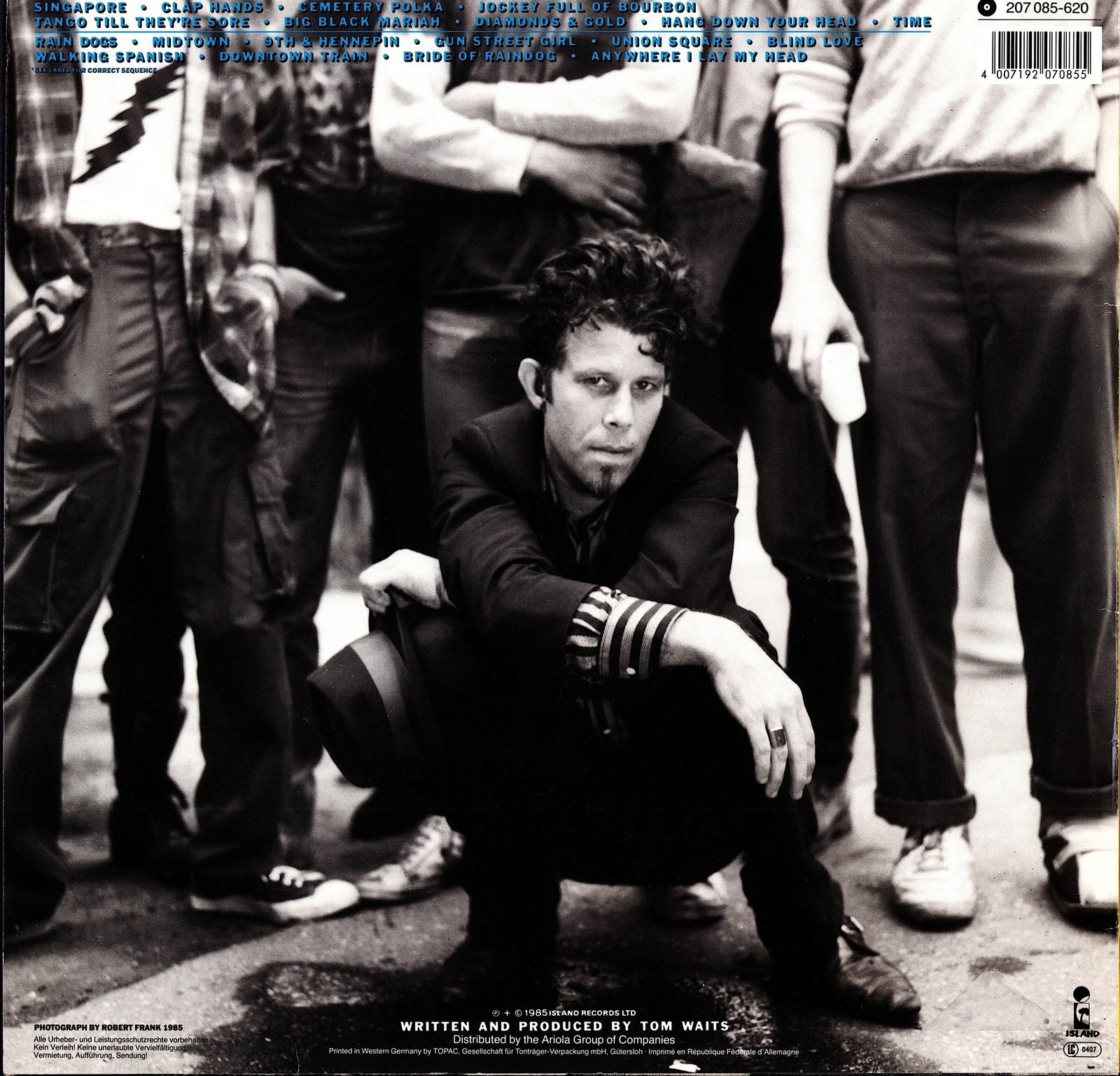 Tom Waits - Rain Dogs Vinyl LP