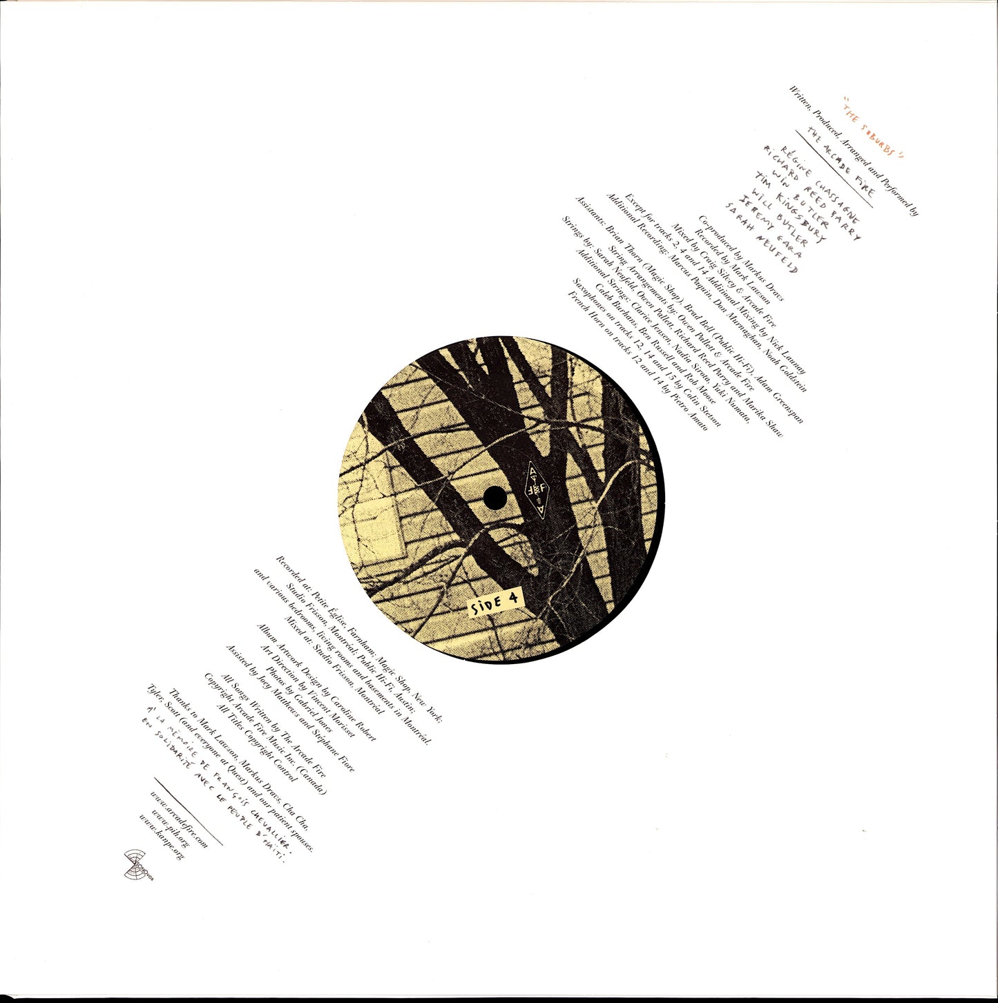 Arcade Fire – The Suburbs Vinyl 2LP