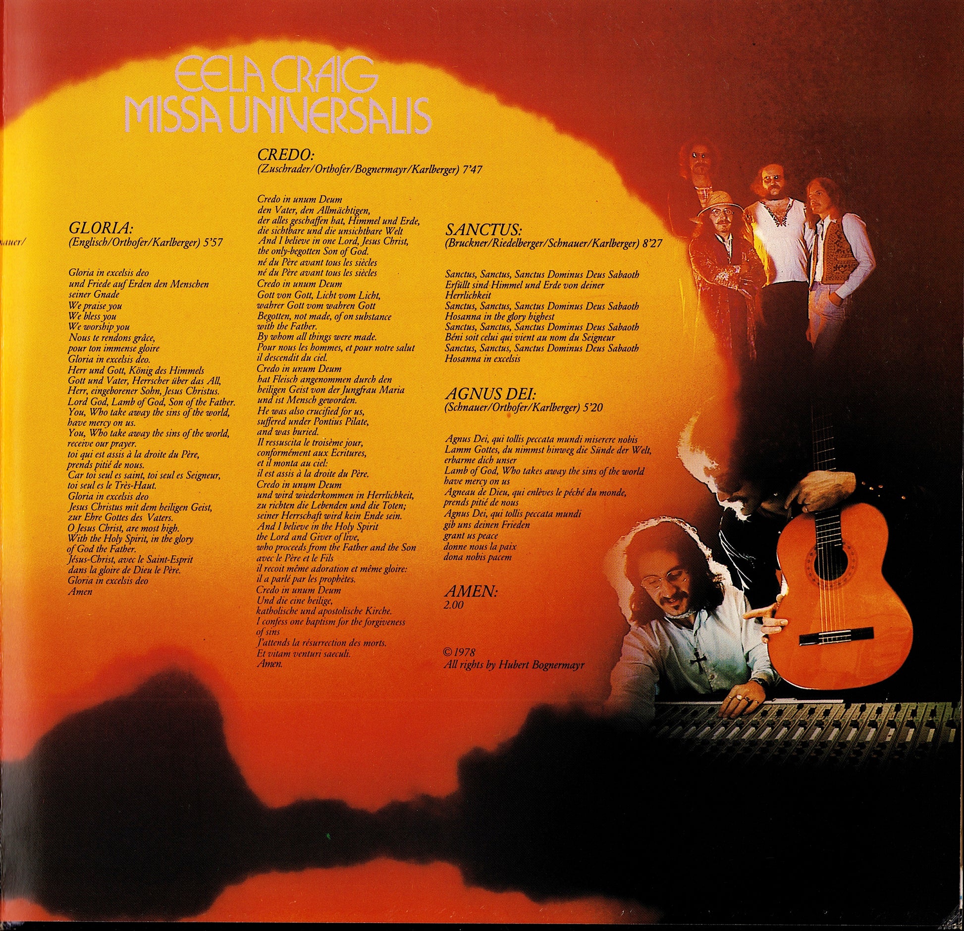 Eela Craig – Missa Universalis Vinyl LP