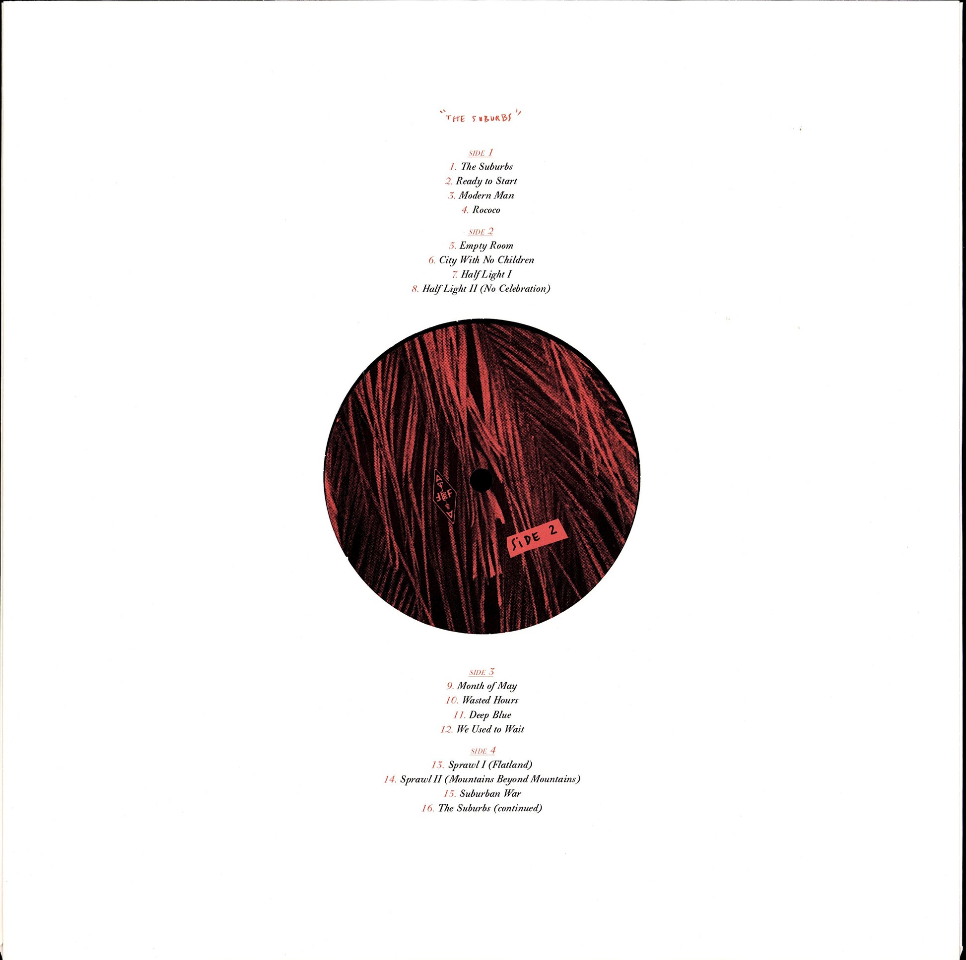 Arcade Fire – The Suburbs Vinyl 2LP