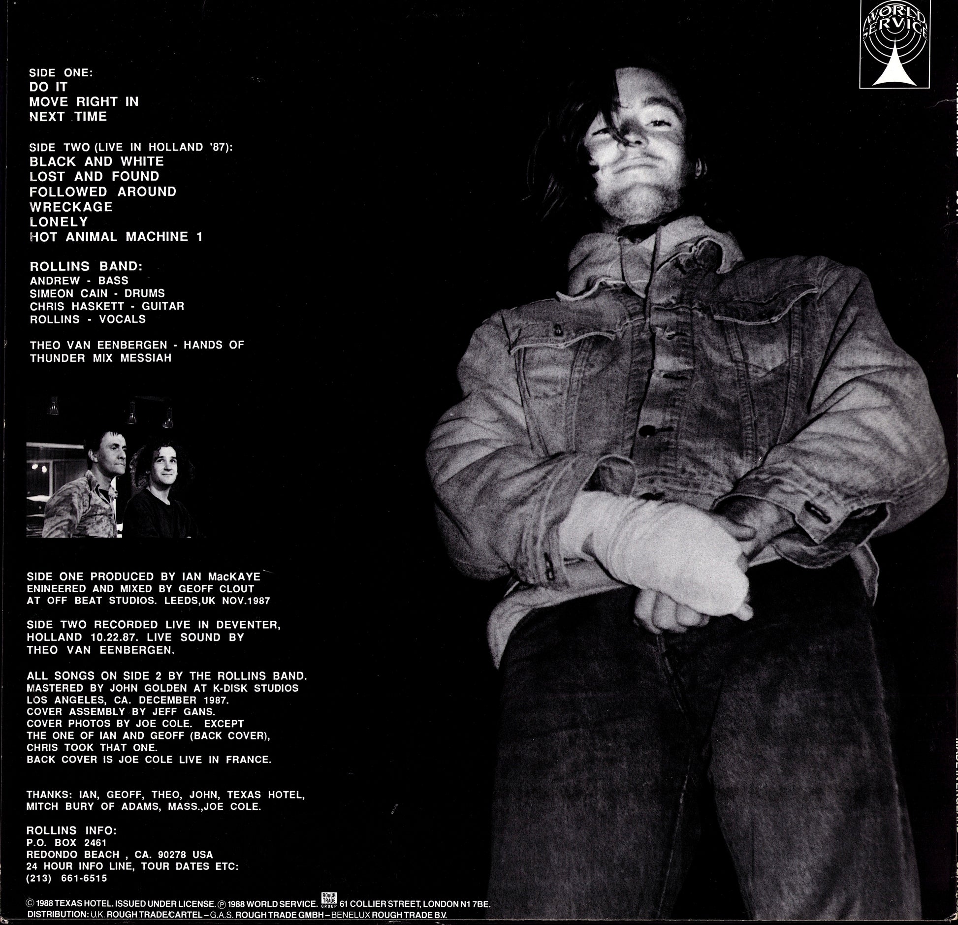 Rollins Band – Do It Vinyl LP