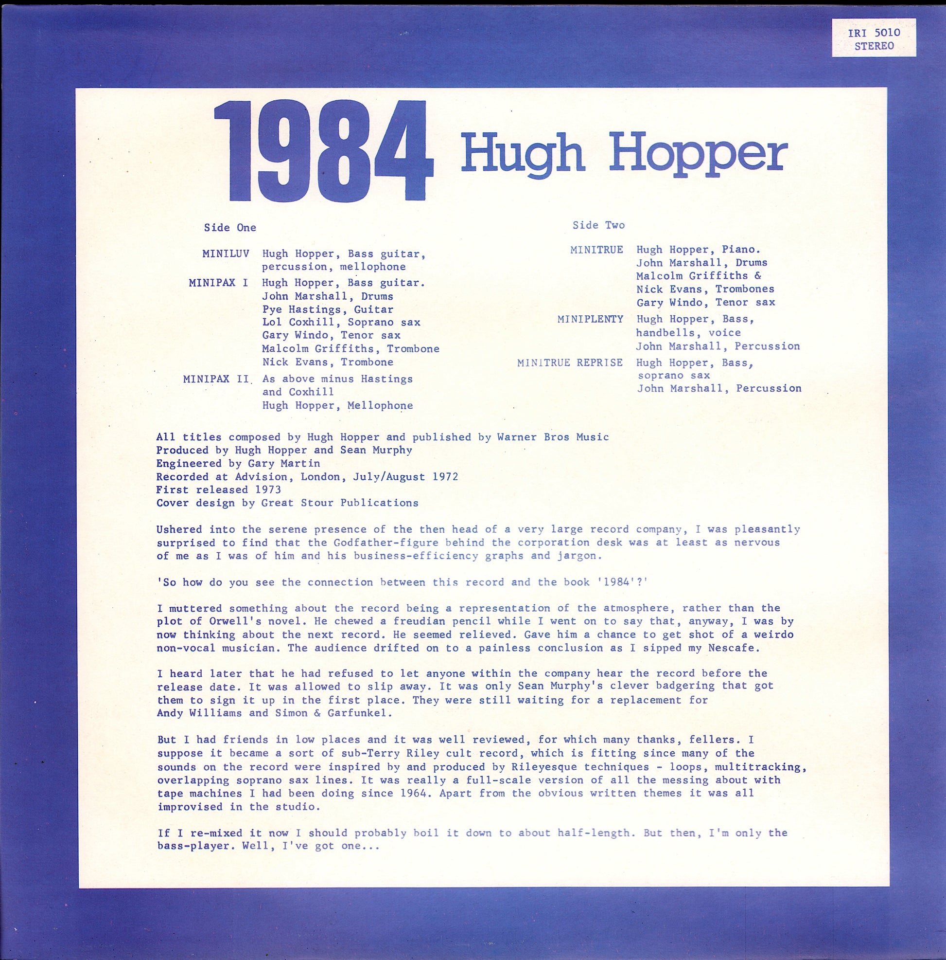 Brian Eno - Before And After Science Vinyl LP Kopie Kopie Kopie