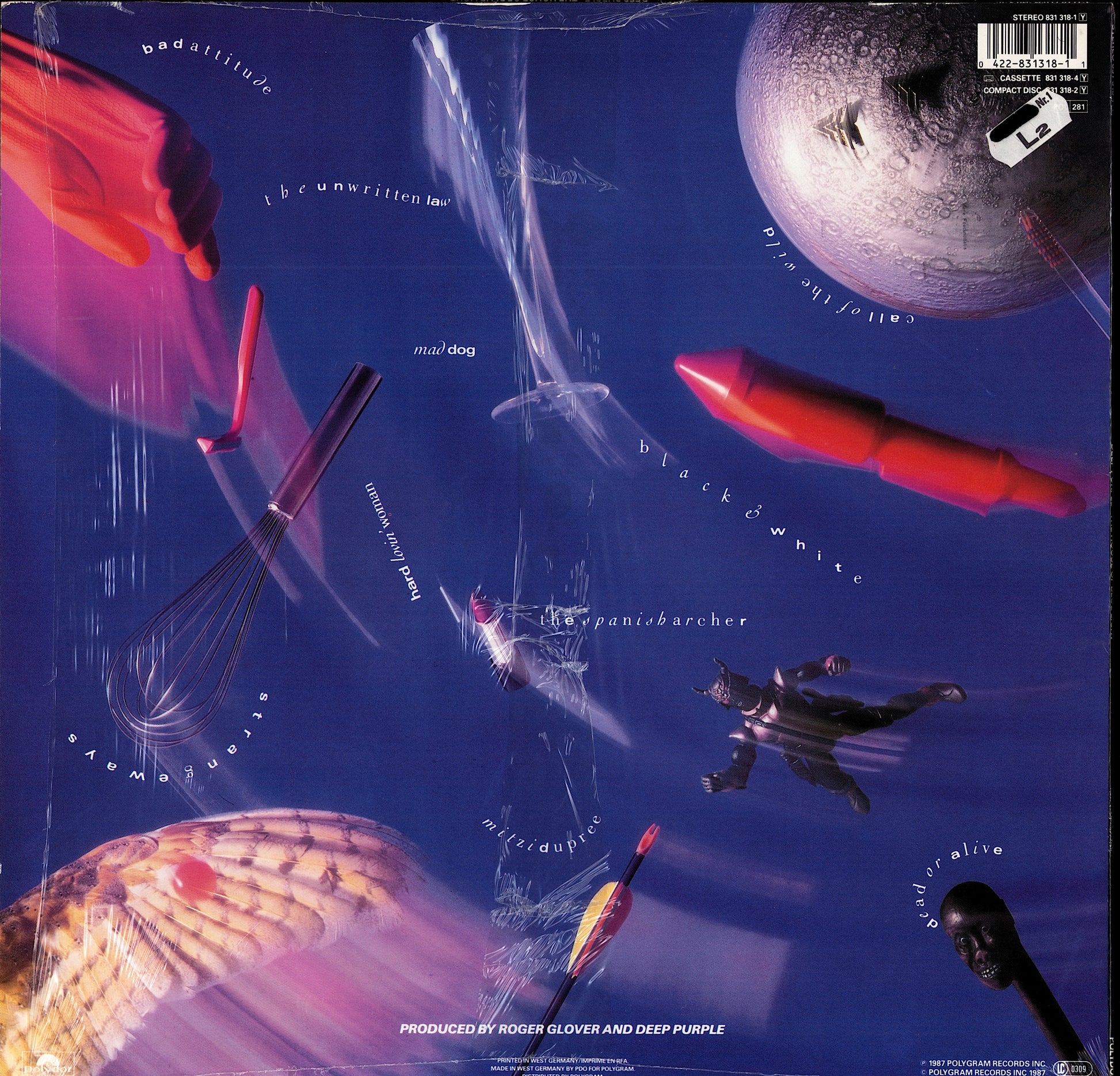 Deep Purple - The House Of Blue Light Vinyl LP