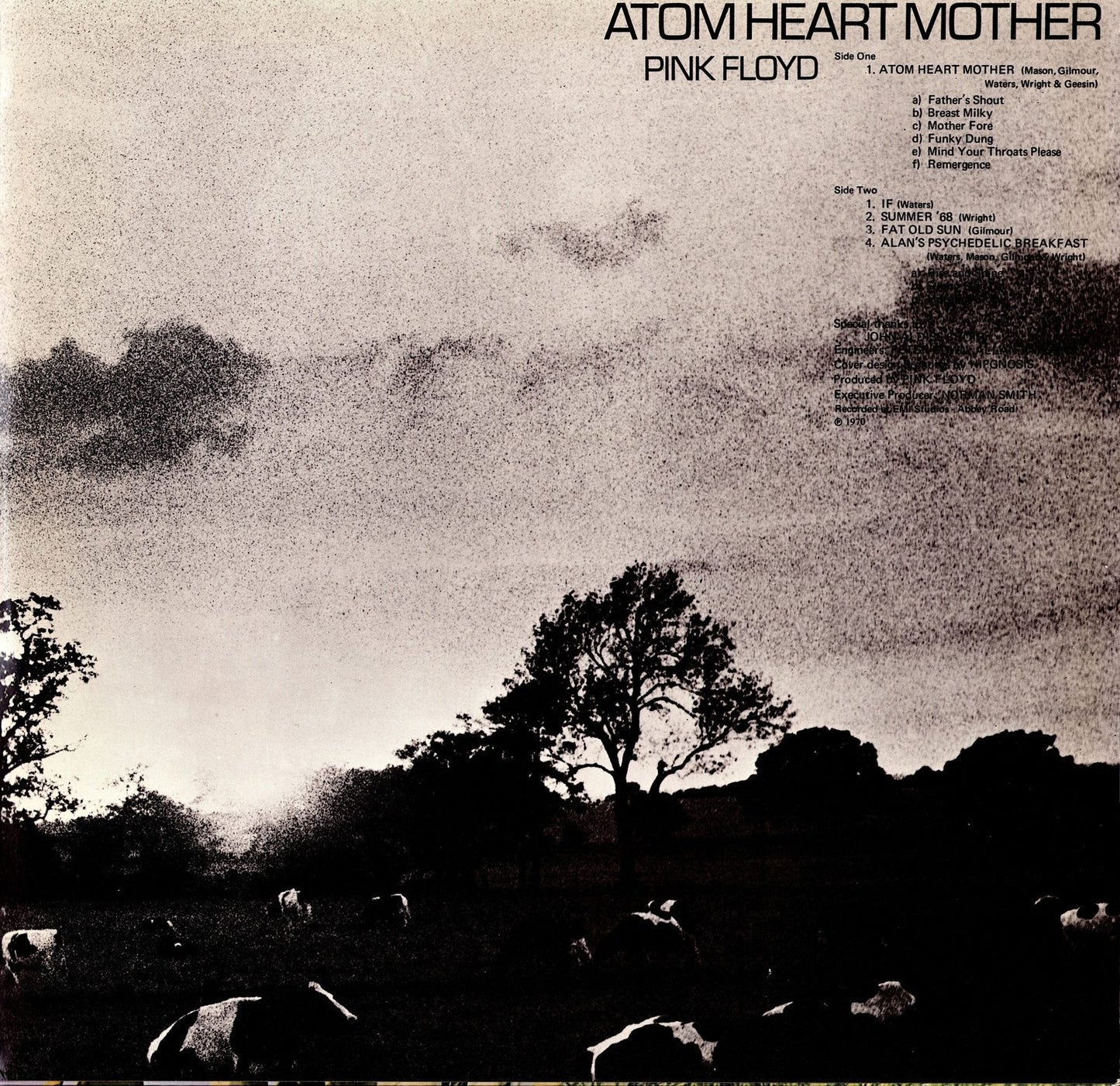 Pink Floyd ‎- Atom Heart Mother Vinyl LP Kopie