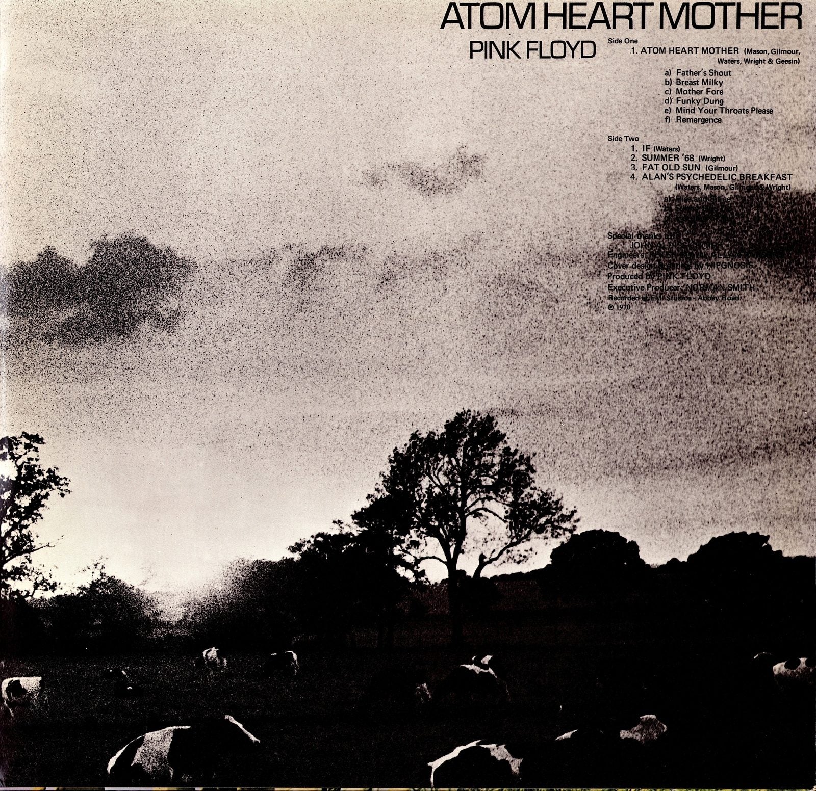 Pink Floyd ‎- Atom Heart Mother Vinyl LP Kopie